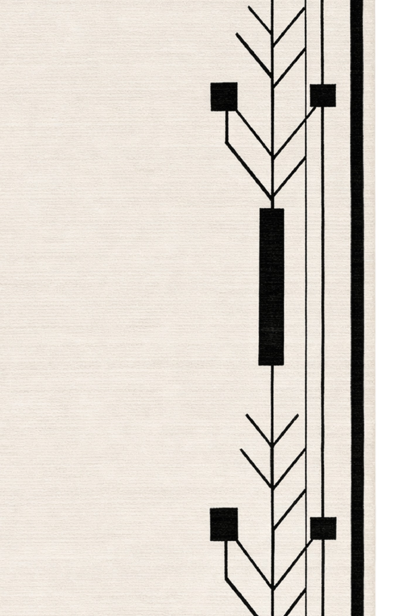 Woolen Handtufted Carpet_ Prairie Frame