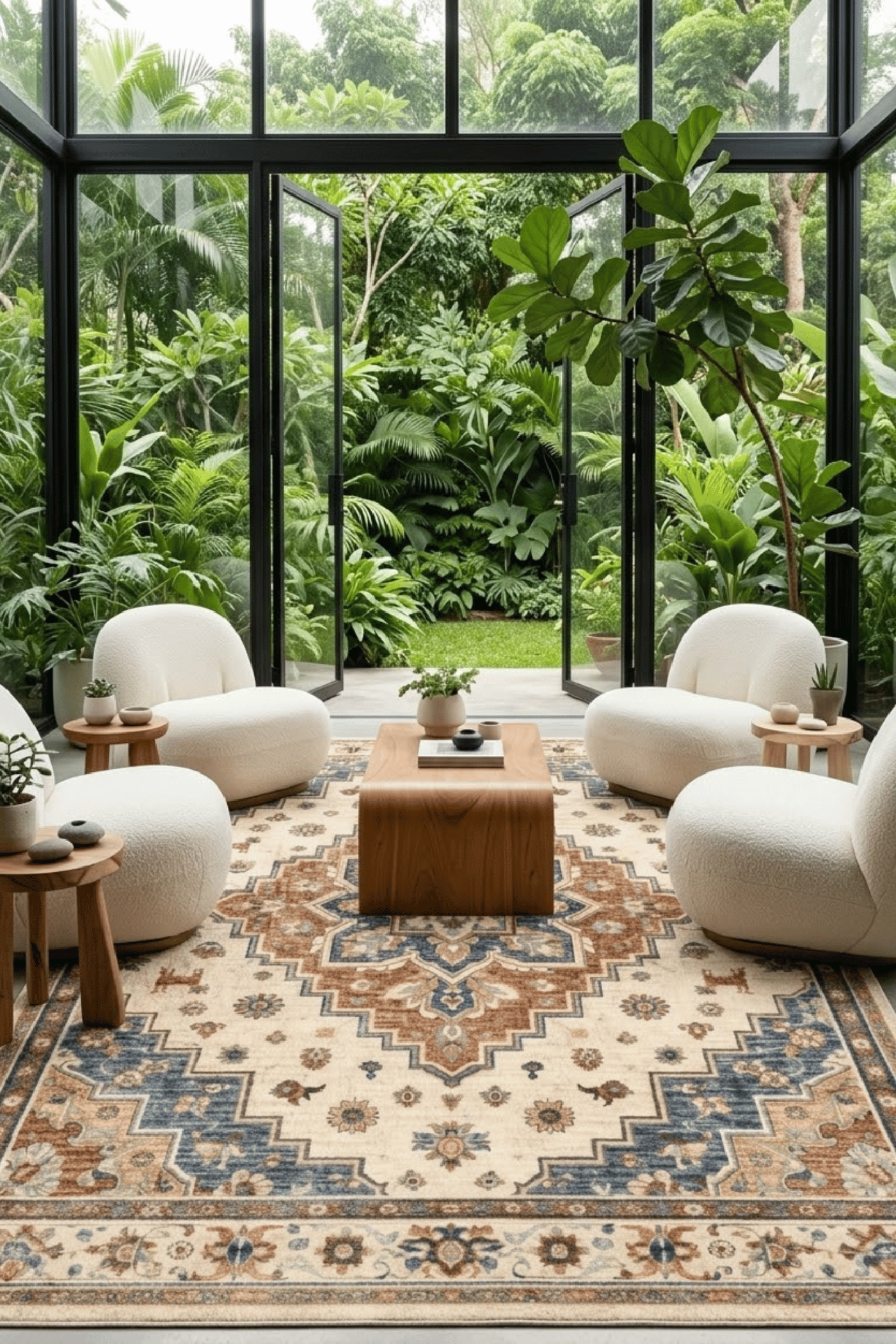 Woolen Handtufted Carpet_ Veerangan