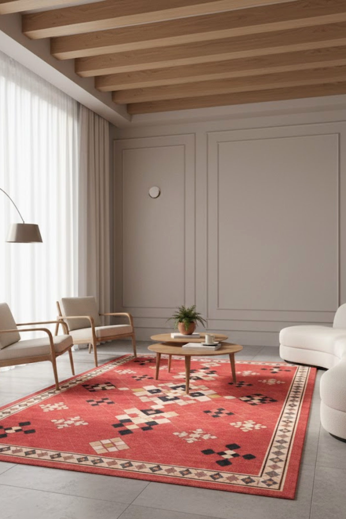 Woolen Handtufted Carpet_ Rajtarang