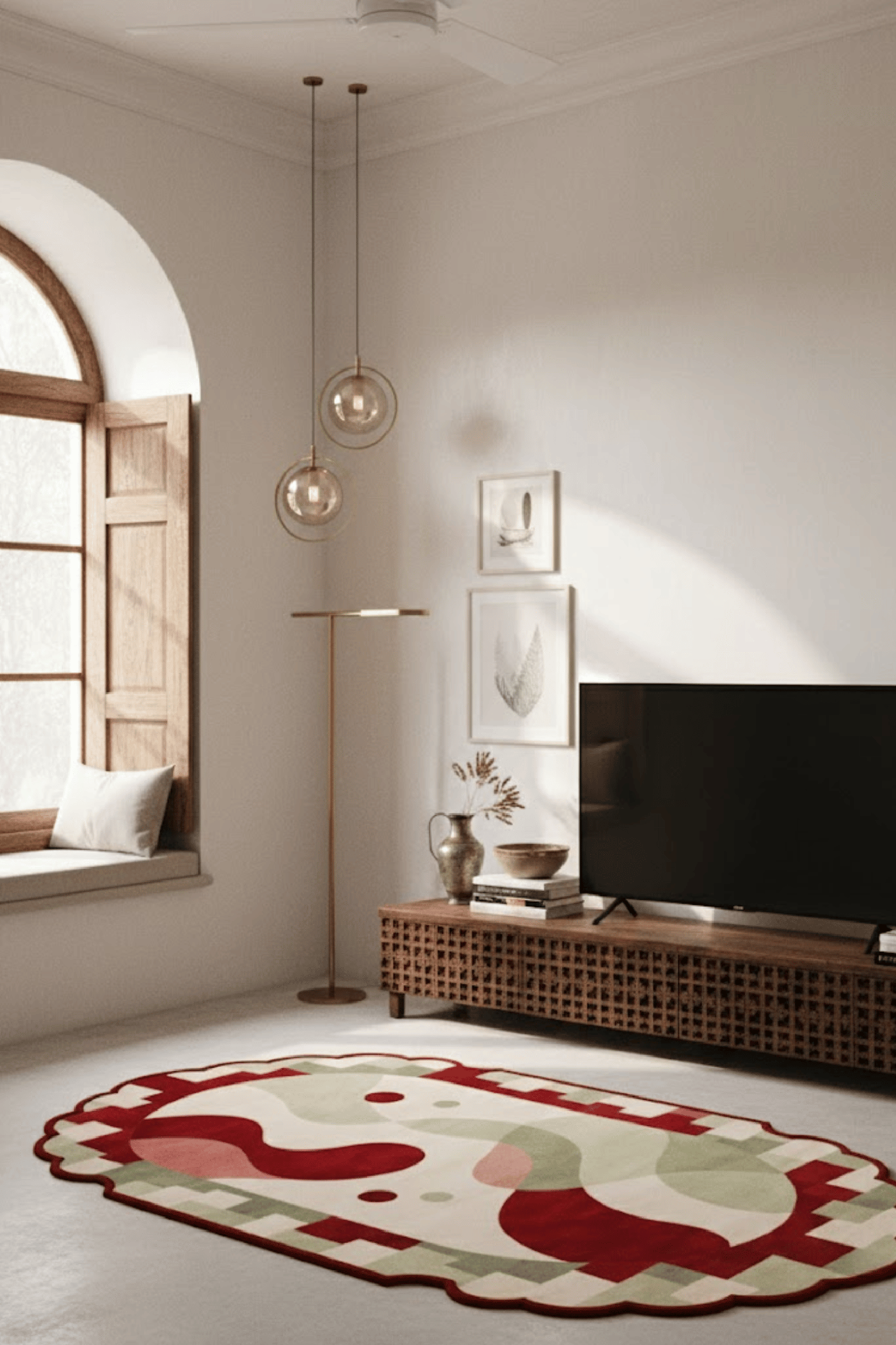 Woolen Handtufted Carpet_ Tarangini