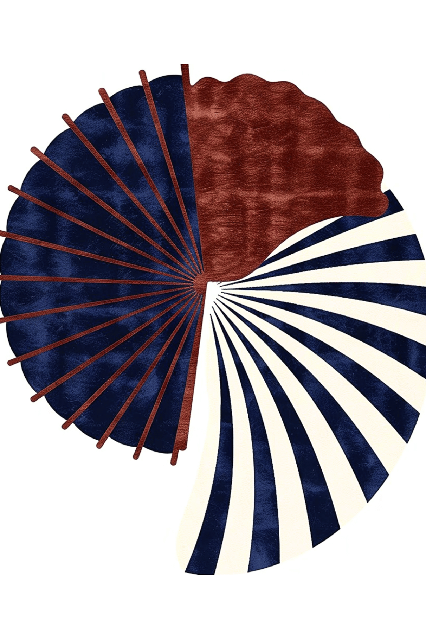 Viscose & Wool Blended Hand tufted Carpet _ Forma Nova