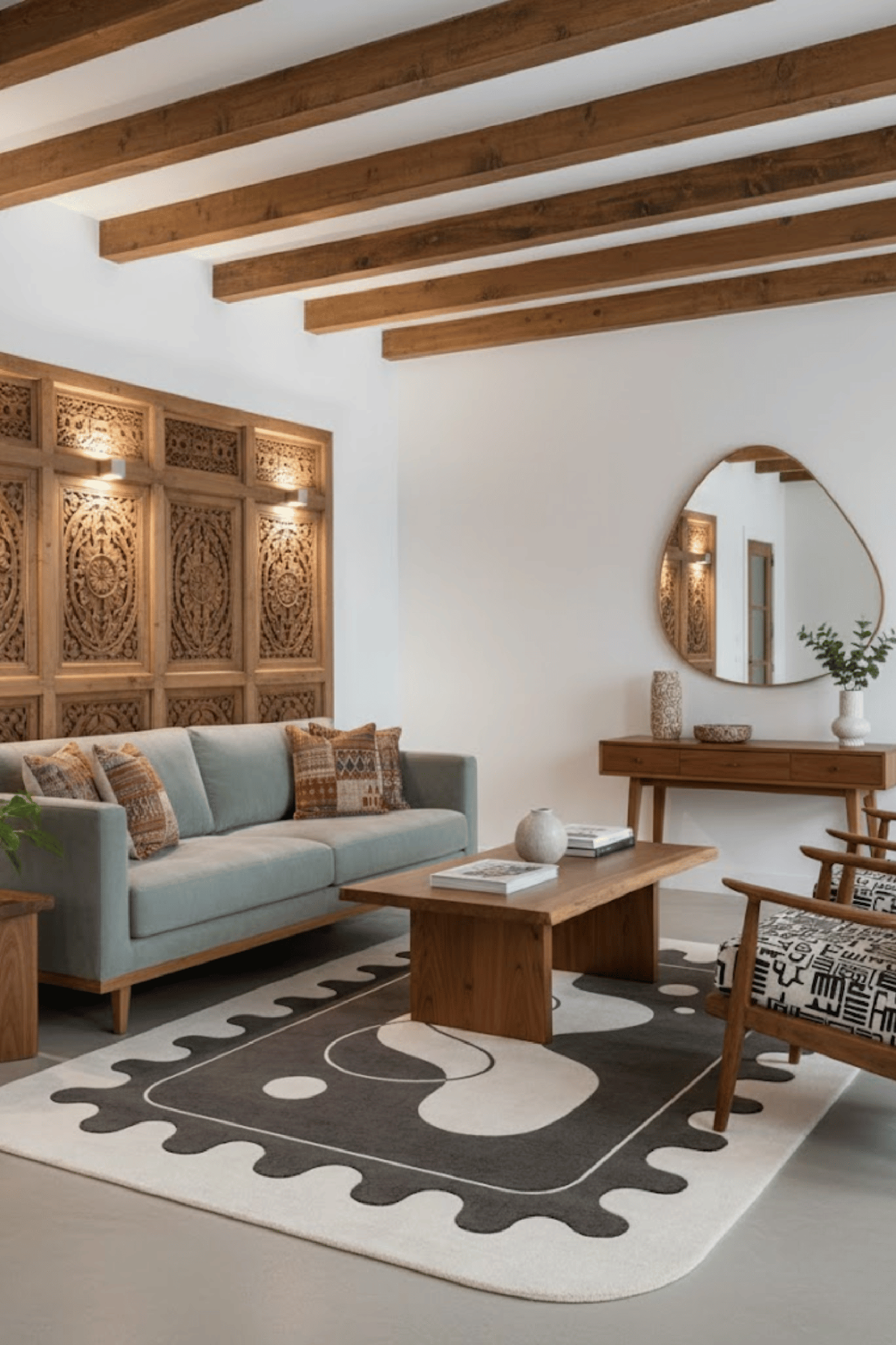 Woolen Handtufted Carpet_ Saaz