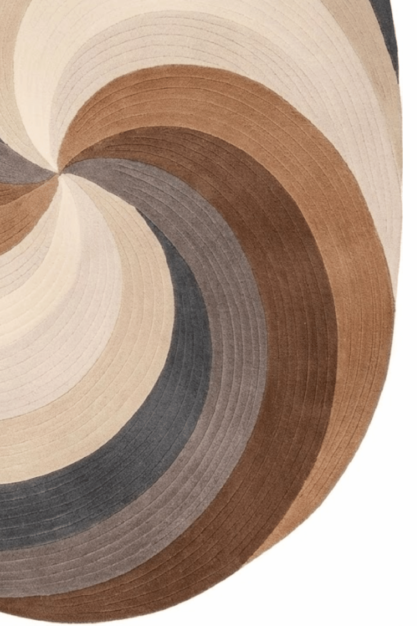 Woolen Handtufted Carpet_ TerraSwirl