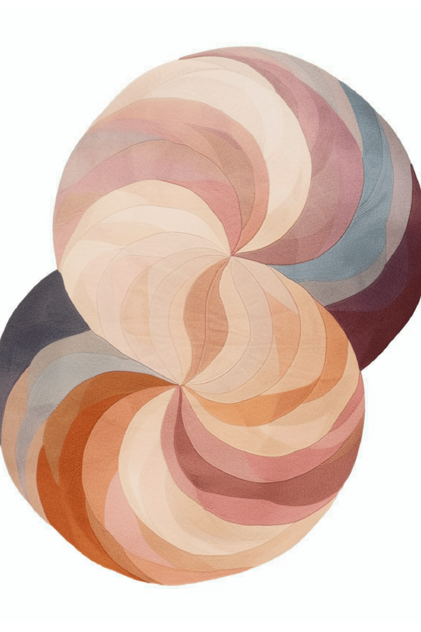 Wool Handtufted Carpet _ Vintage Whirl