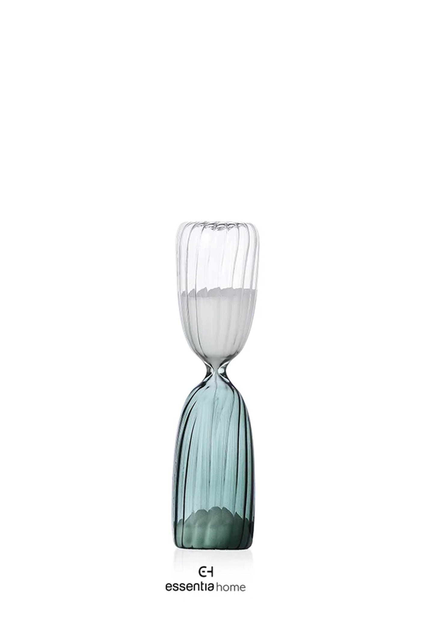Hourglass Clear/Dark Green 15Min