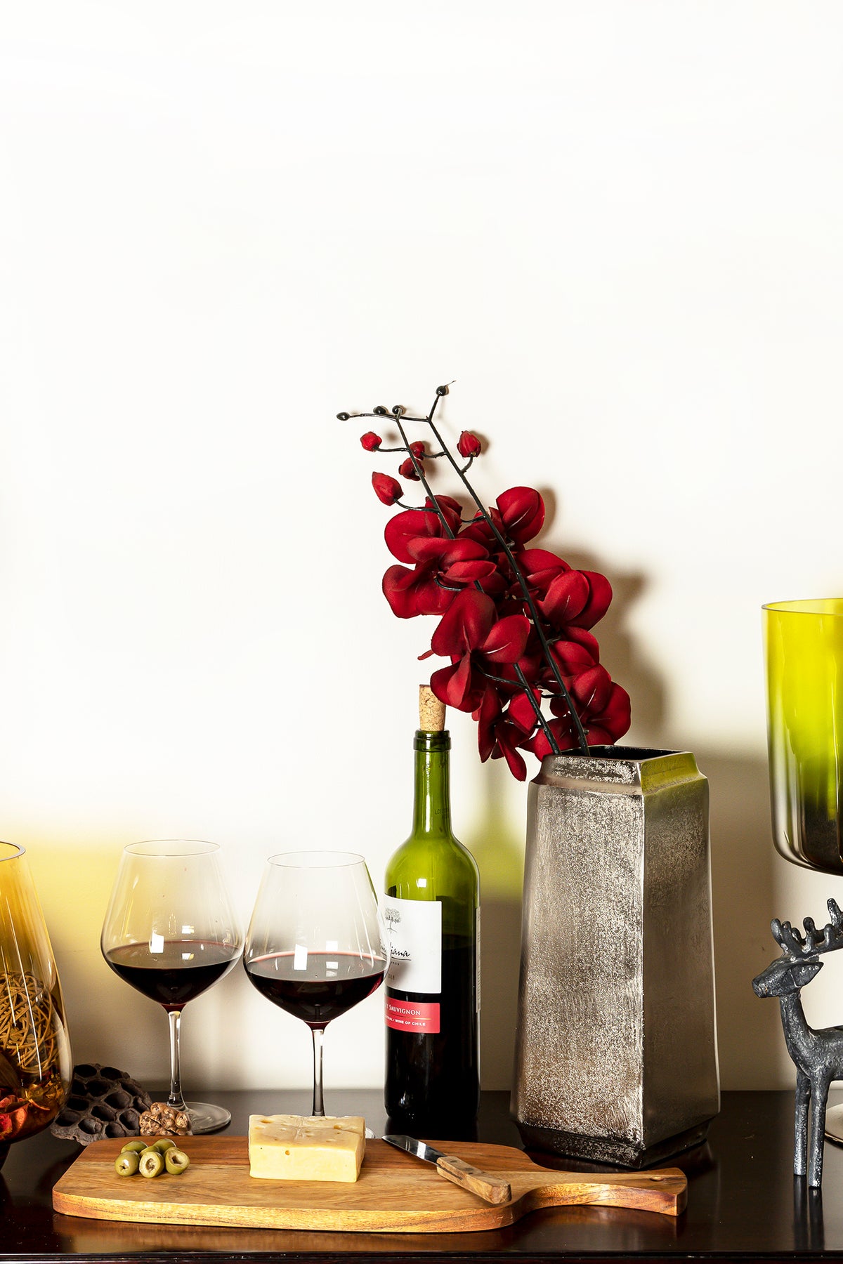 Hudson CAST ALUMINIUM Silver Vase