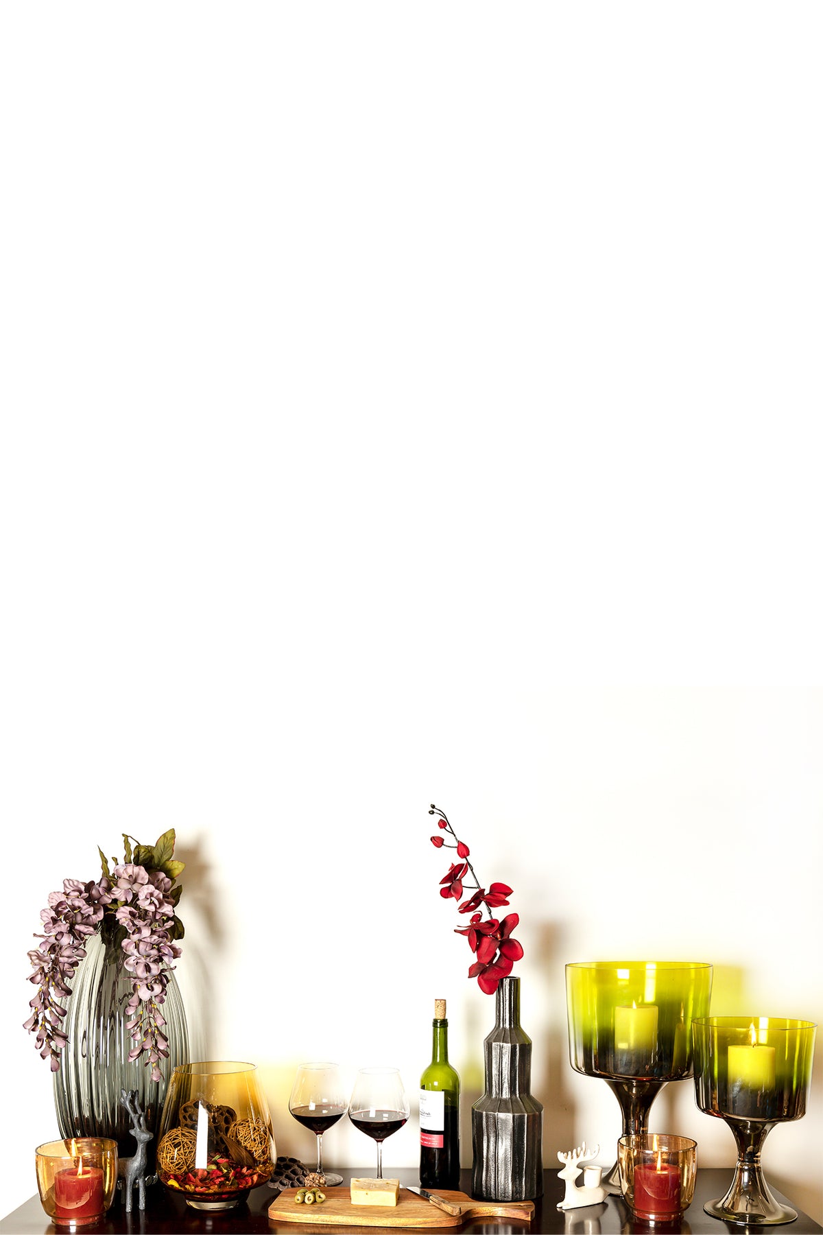 Kenai CAST ALUMINIUM Black Vase