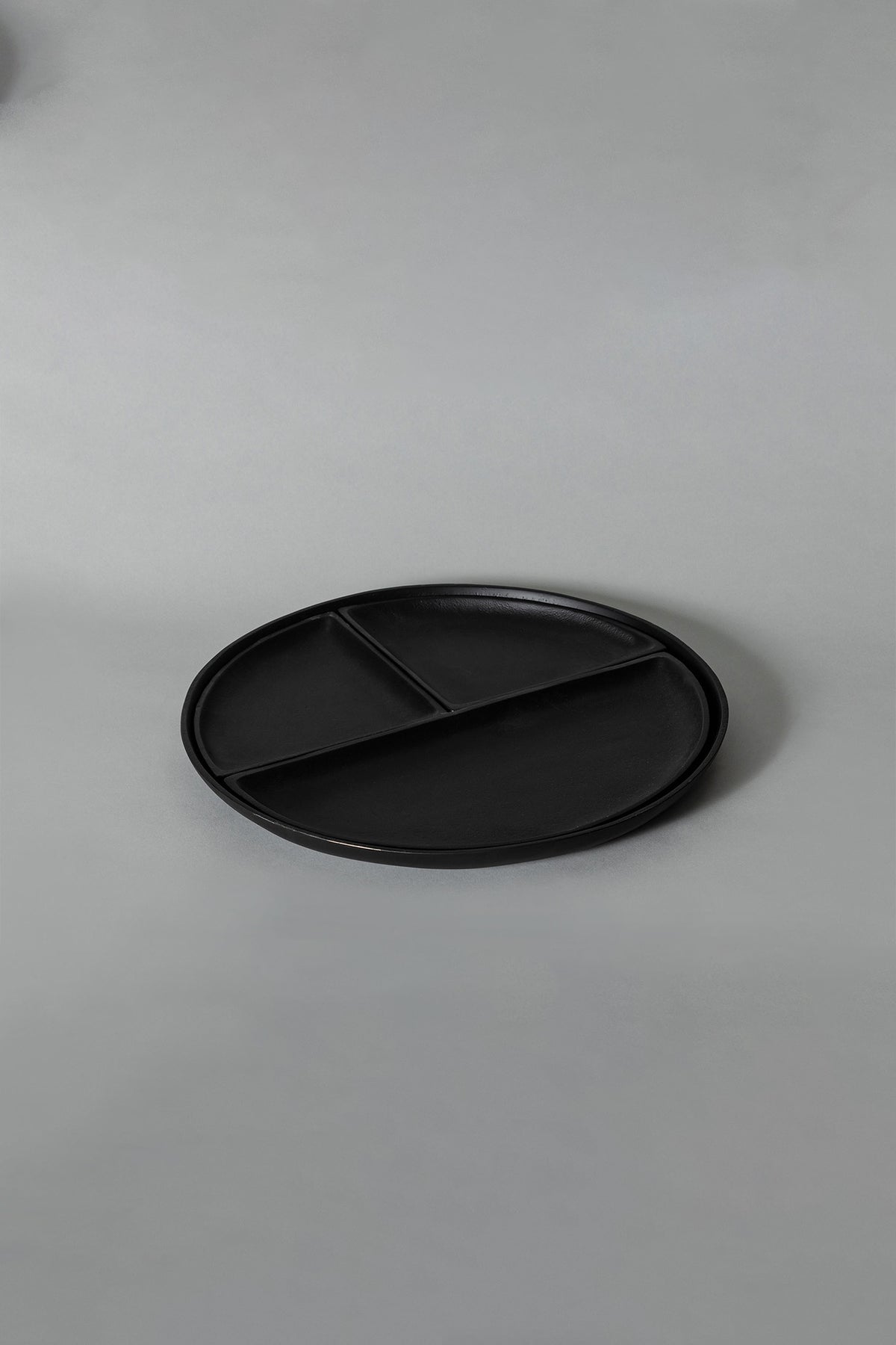 Catur CAST ALUMINIUM Dark Grey Platter S/4
