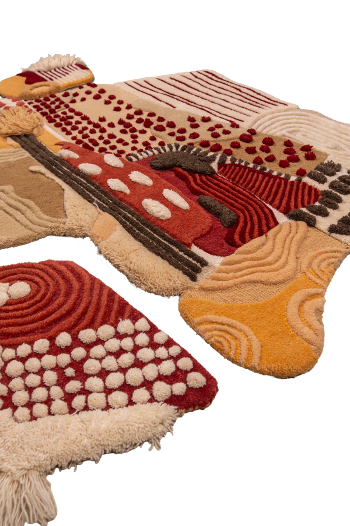 Field of Pause Hand-Tufted 100% New Zealand Wool Wall Rug