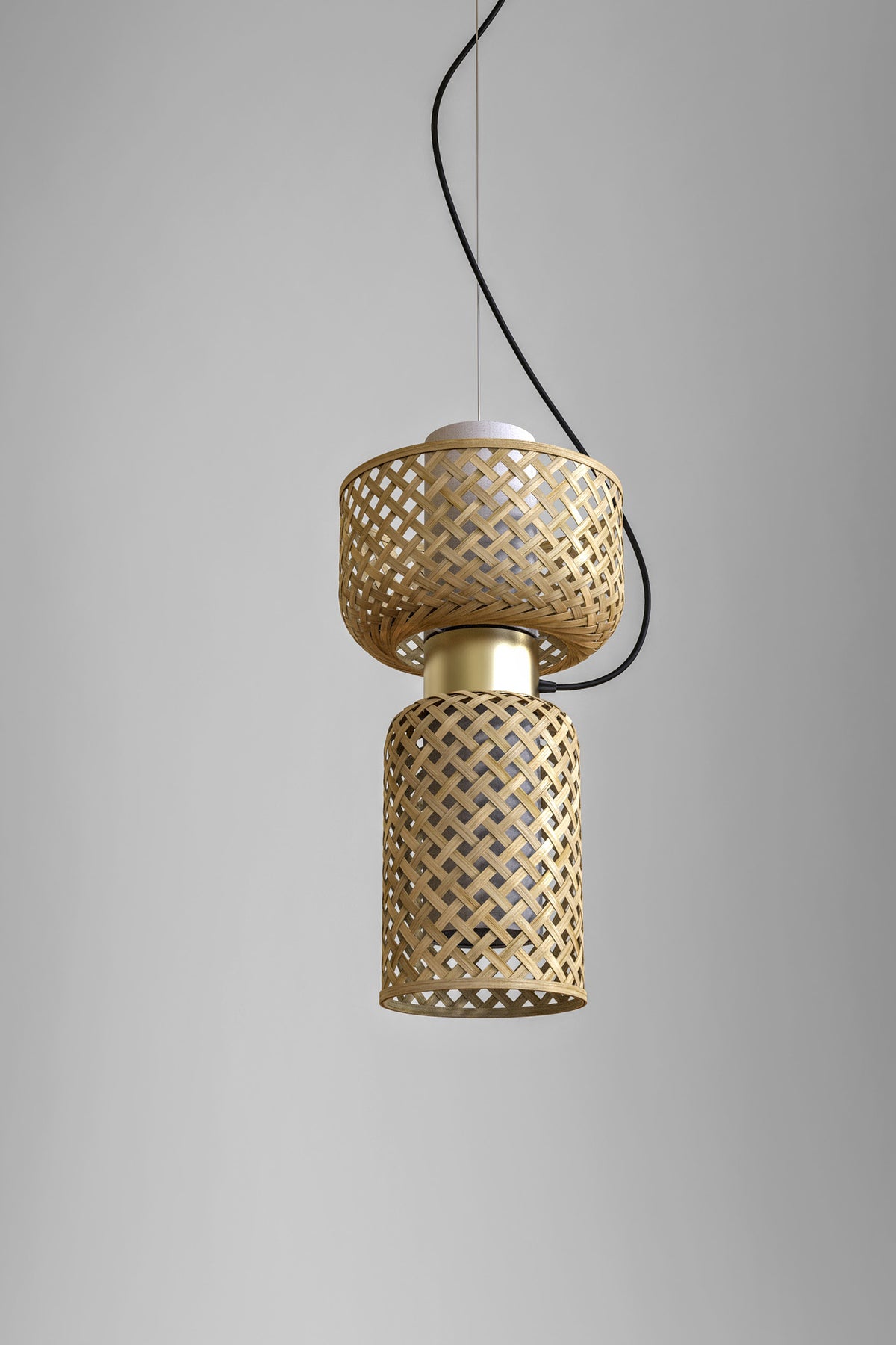 Mianzi Metamorphosis Pendant Bamboo Natural Lamp H-009BC