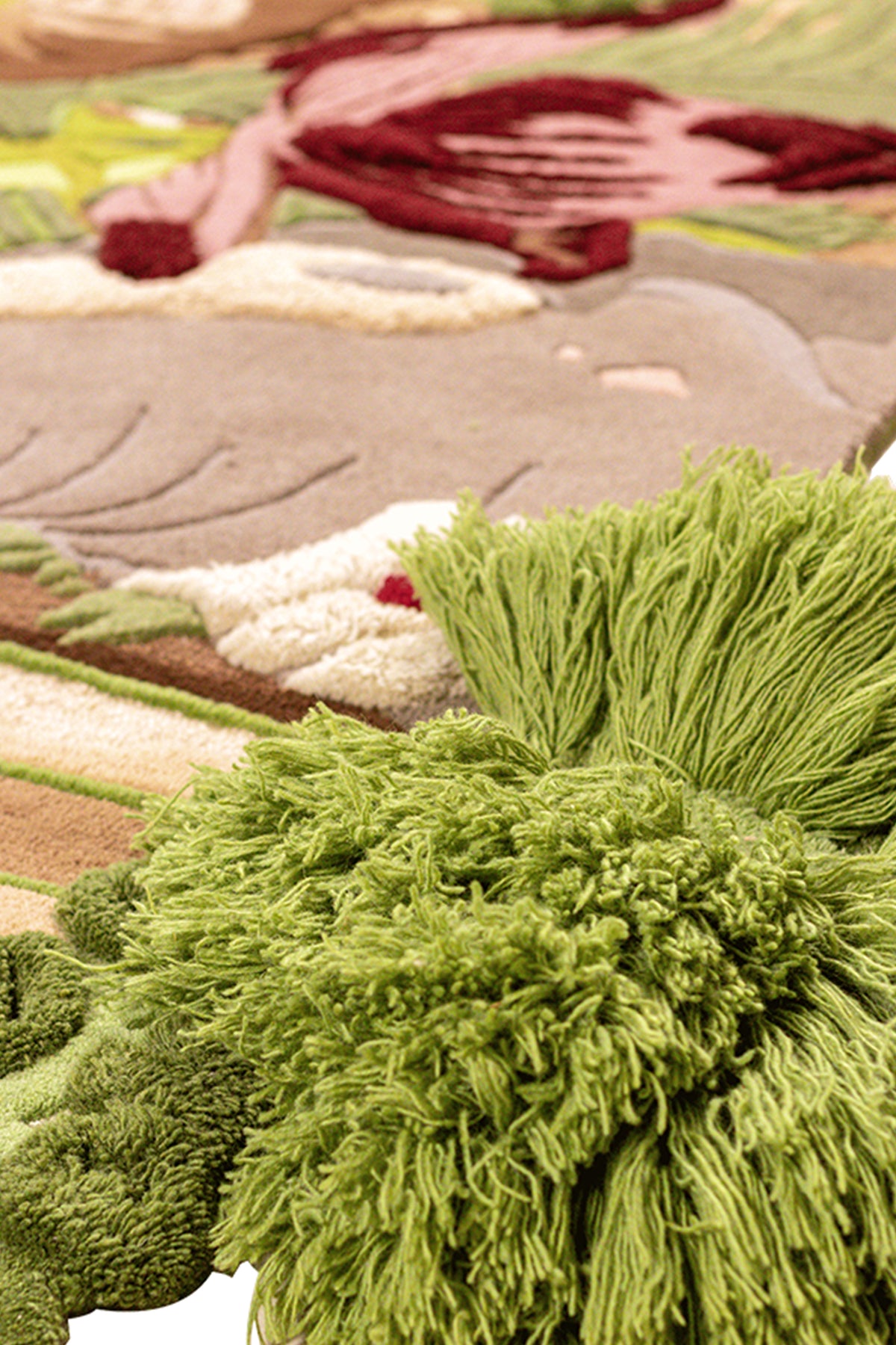 Echoes of Hampi Hand Tufted 100% New Zealand wool Rug