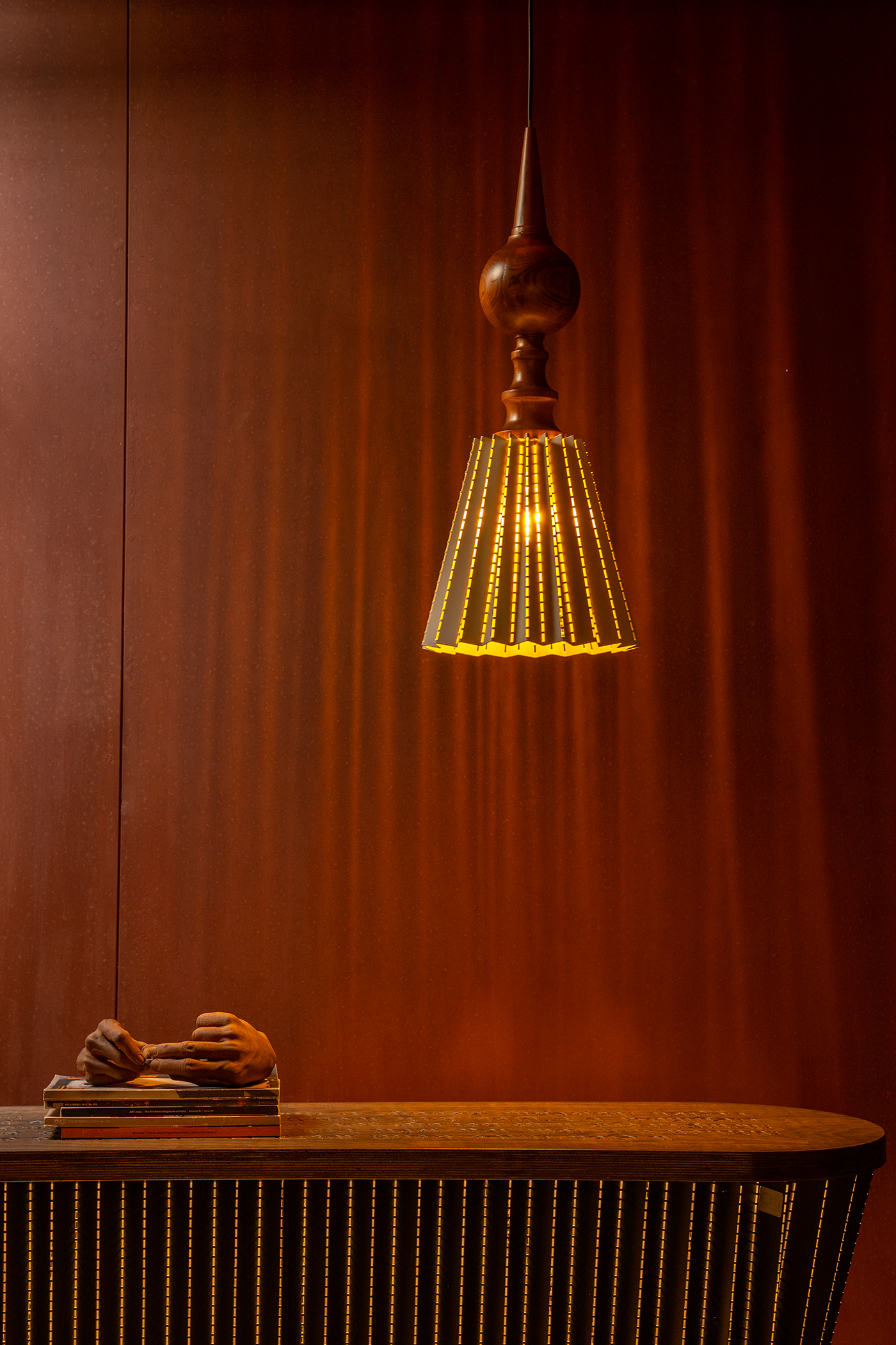 Timber Drop Pendant light
