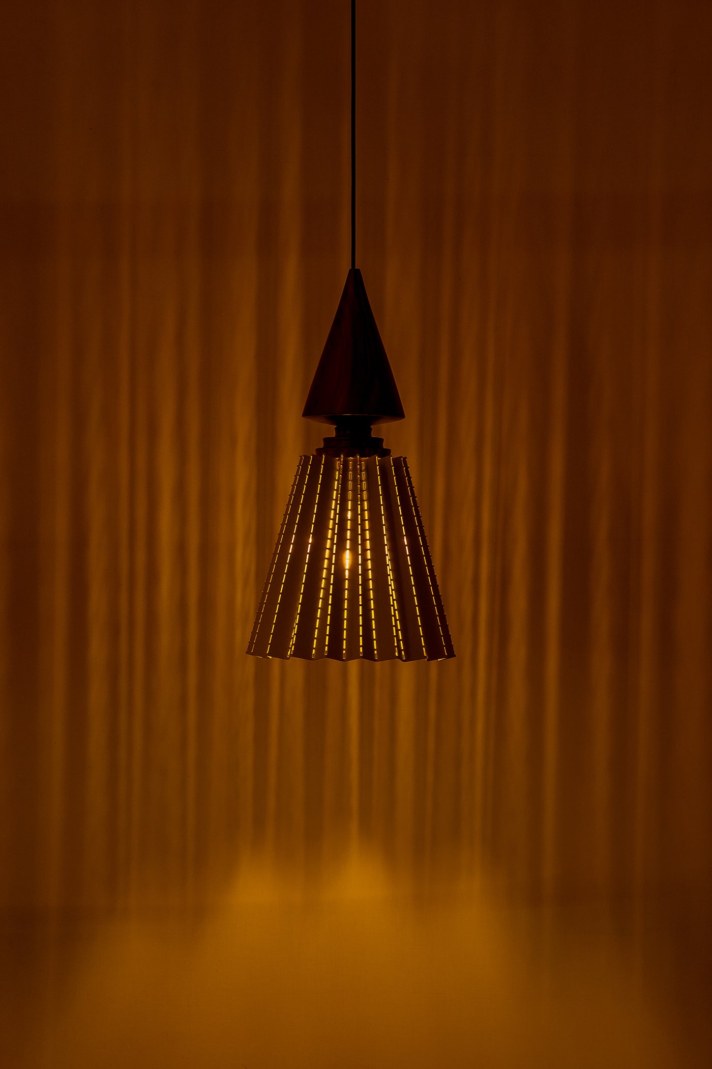 Timber Cone pendant light