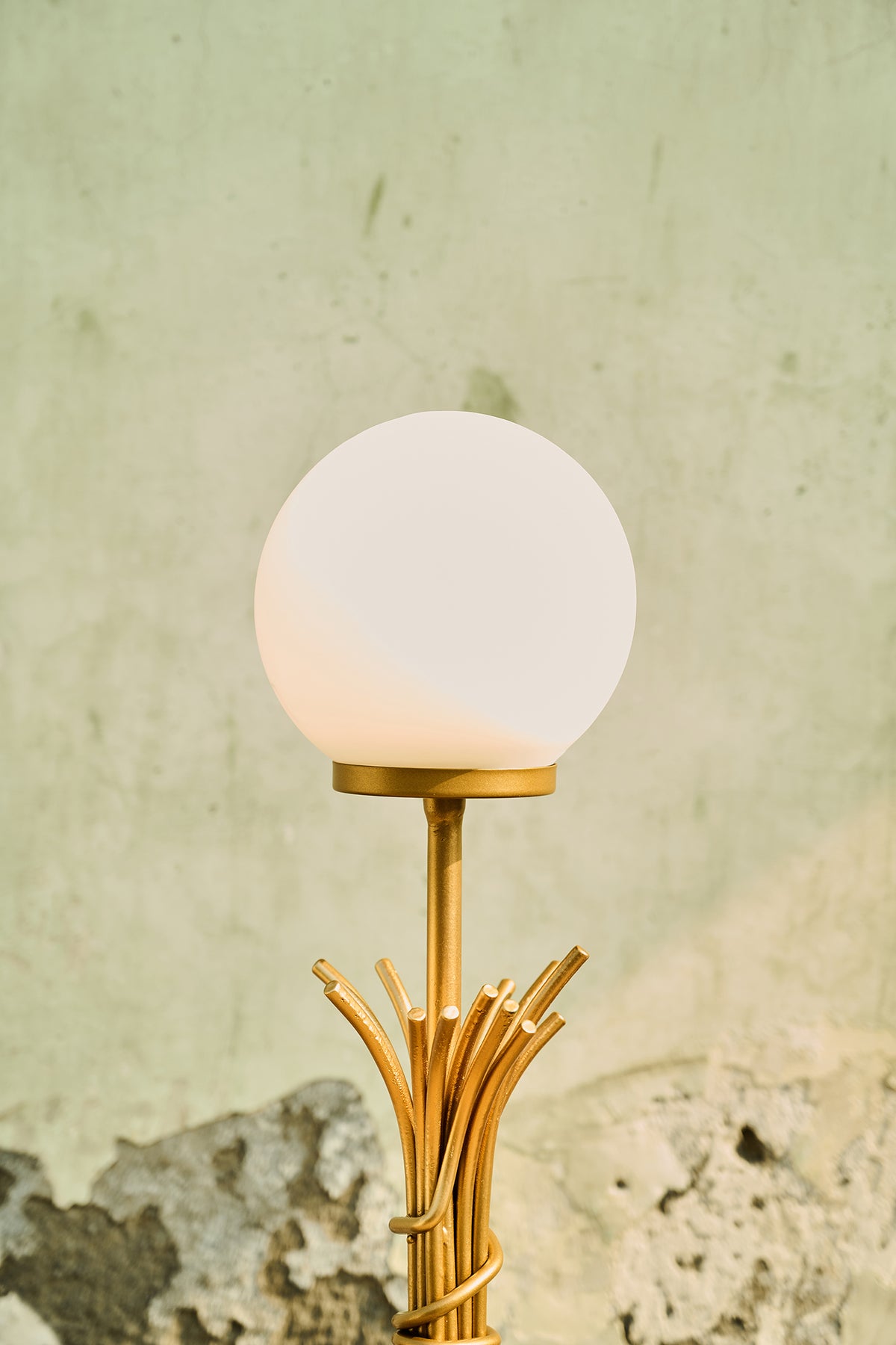 Sheaf Ancient Gold Mild Steel Table Lamp