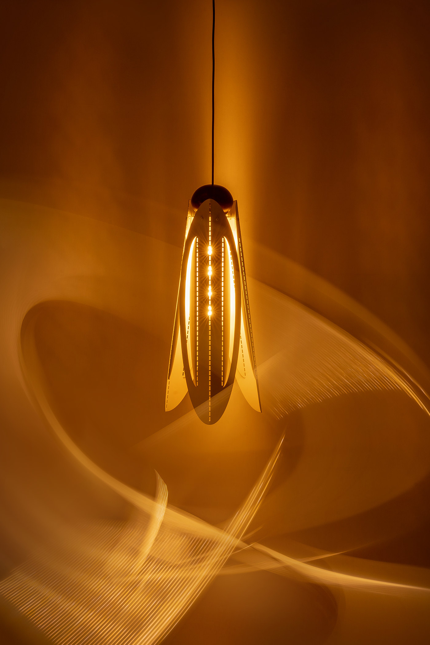 Beetle pendant light