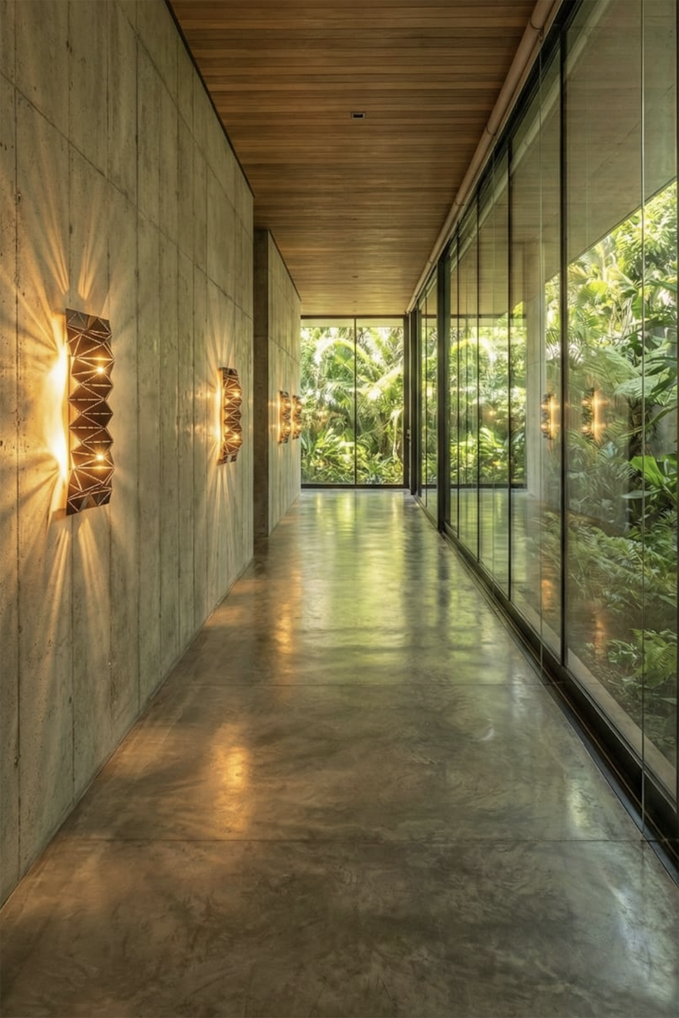 Twizzle wall sconce