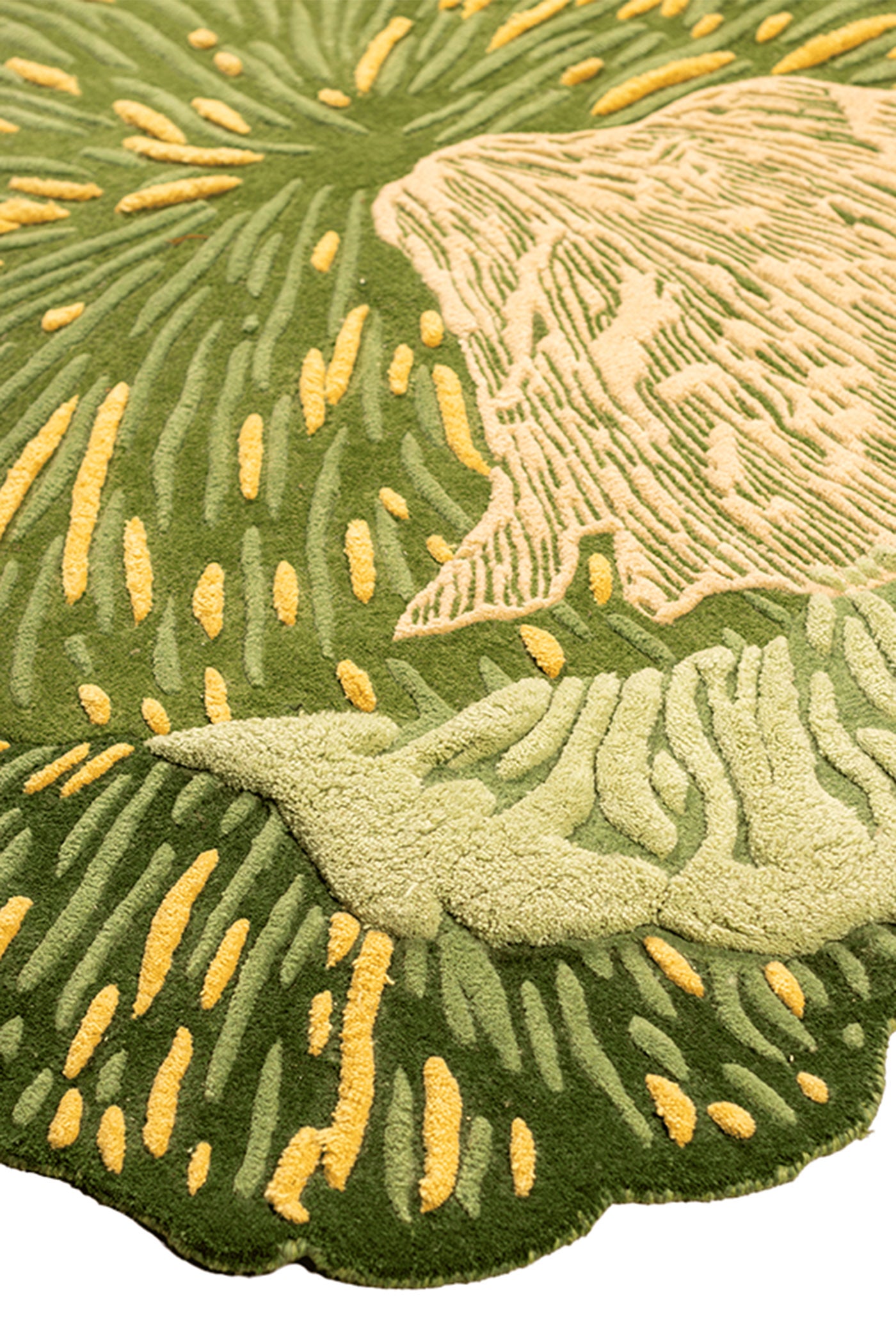 Forest Nuances hand Tufted Rug