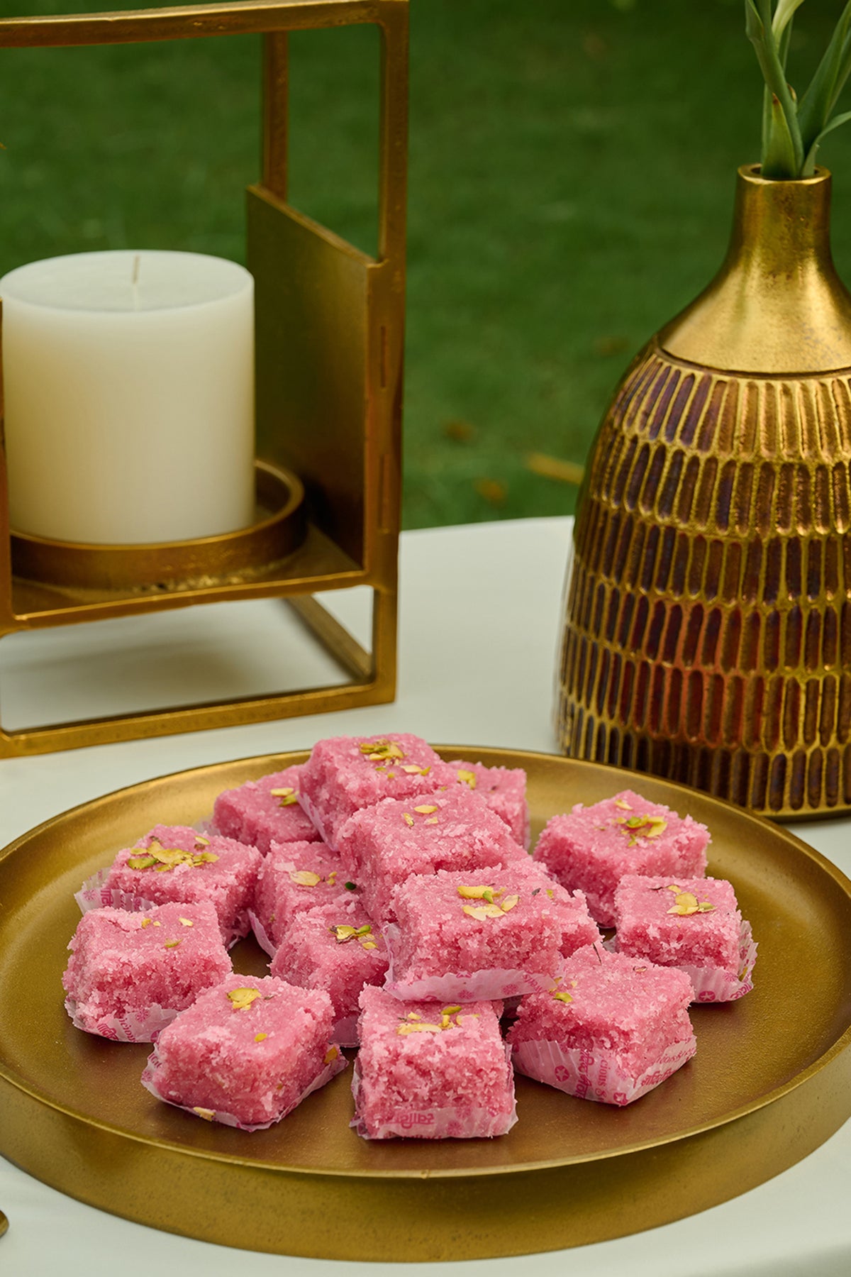 Niva CAST ALUMINIUM Gold Platter