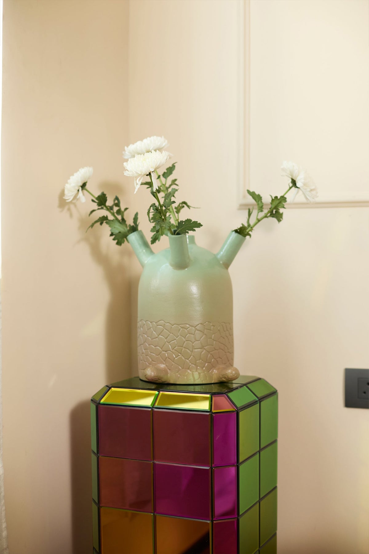 Atria Casted Aluminium Vase