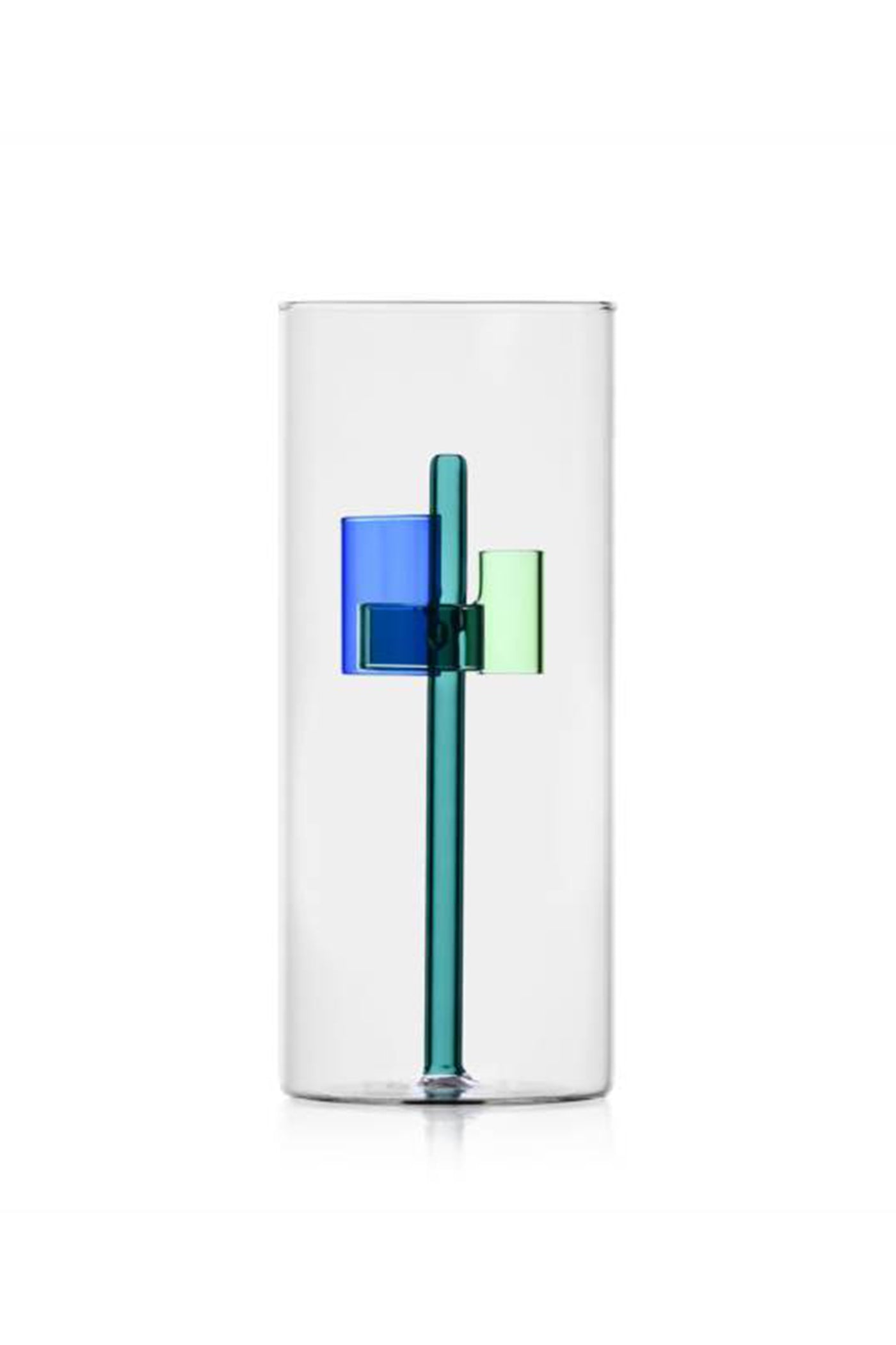 Iris- Vase 3 Blue