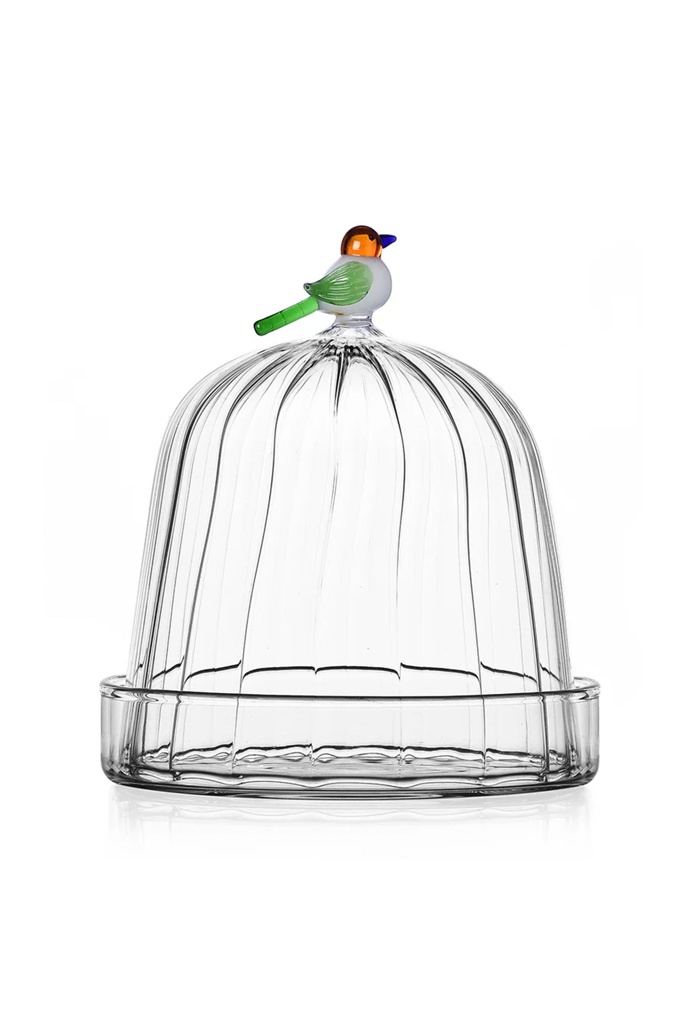 Animal Farm-Optic Dome W/Dish Bird Diam 14 Cm