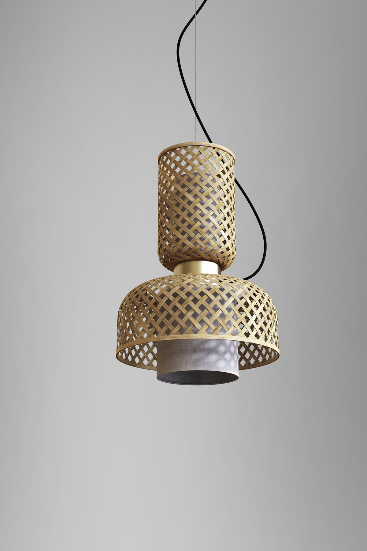 Mianzi Metamorphosis Pendant Bamboo Natural Lamp H-011CA