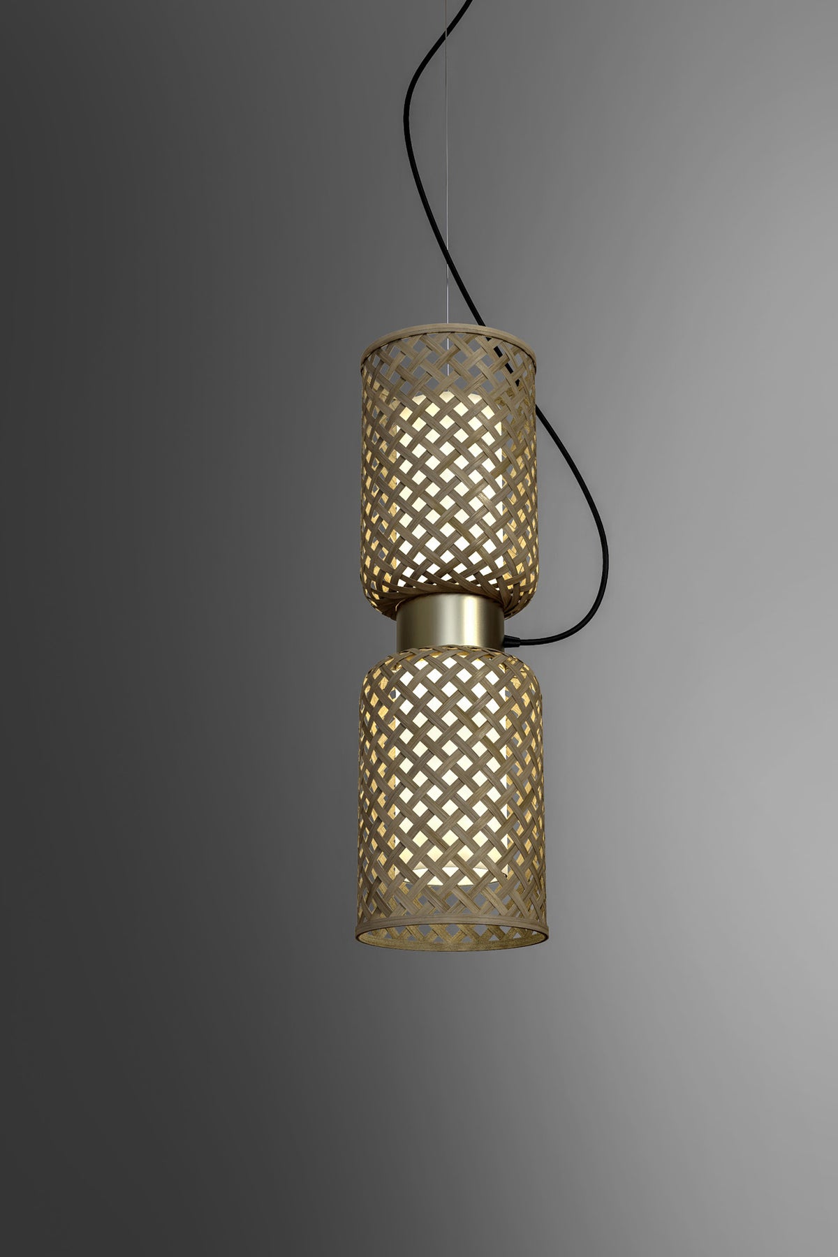 Mianzi Metamorphosis Pendant Bamboo Natural Lamp H-013CC