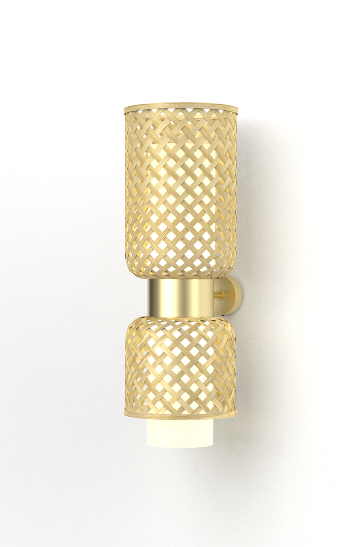 Mianzi Metamorphosis Bamboo Natural Wall Lamp CD
