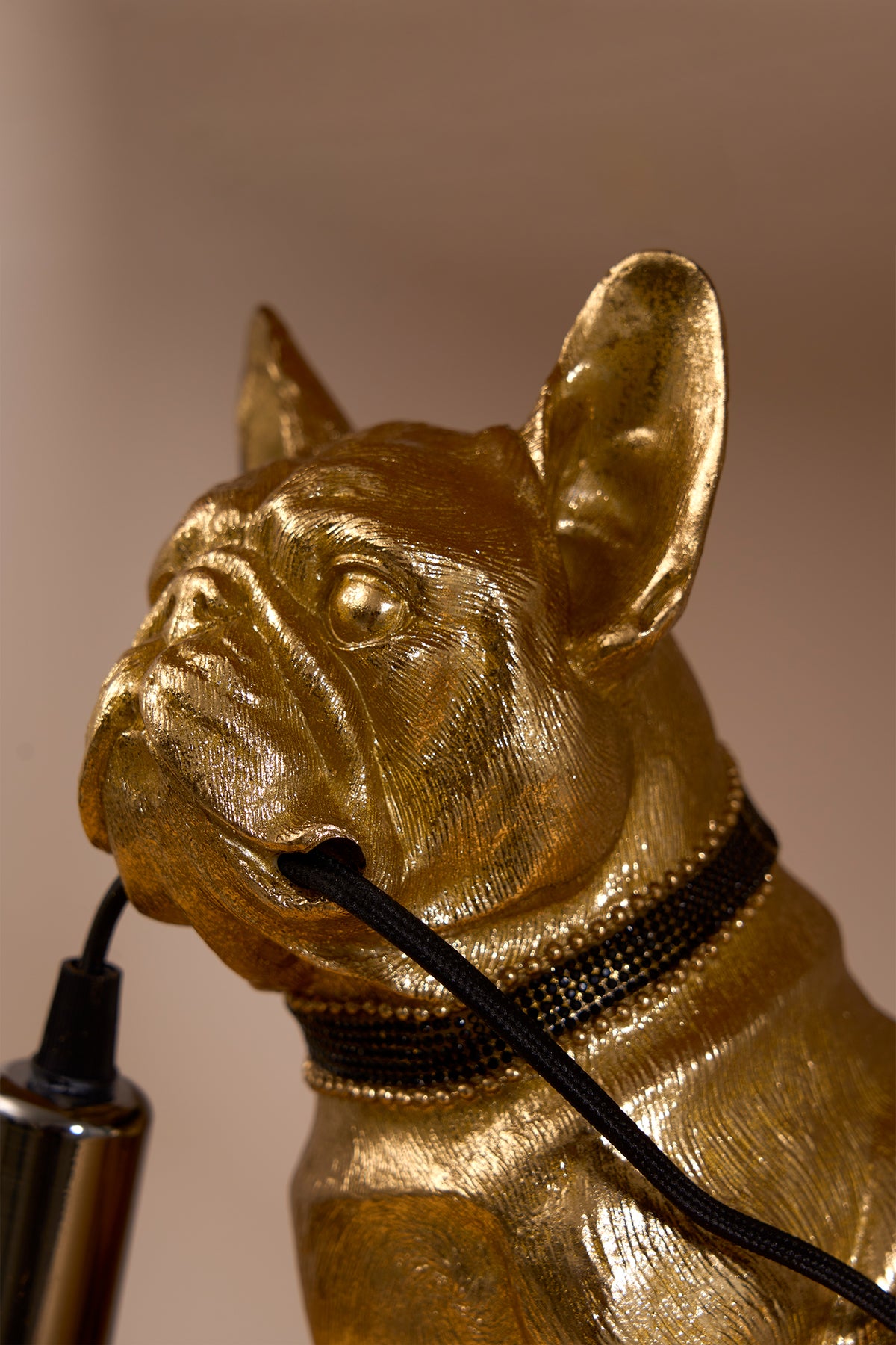 Golden Guardian Metal Gold Table Lamp