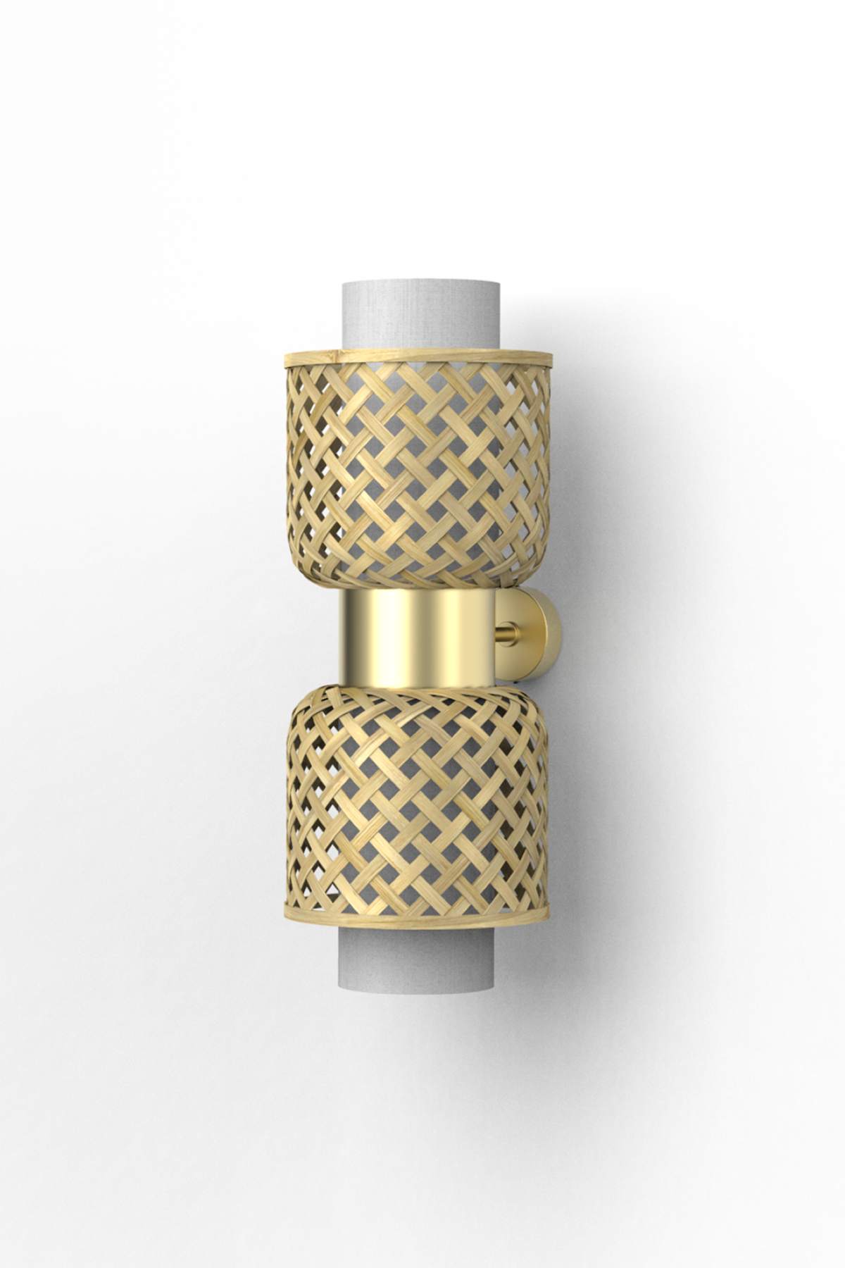 Mianzi Metamorphosis Bamboo Natural Wall Lamp DD