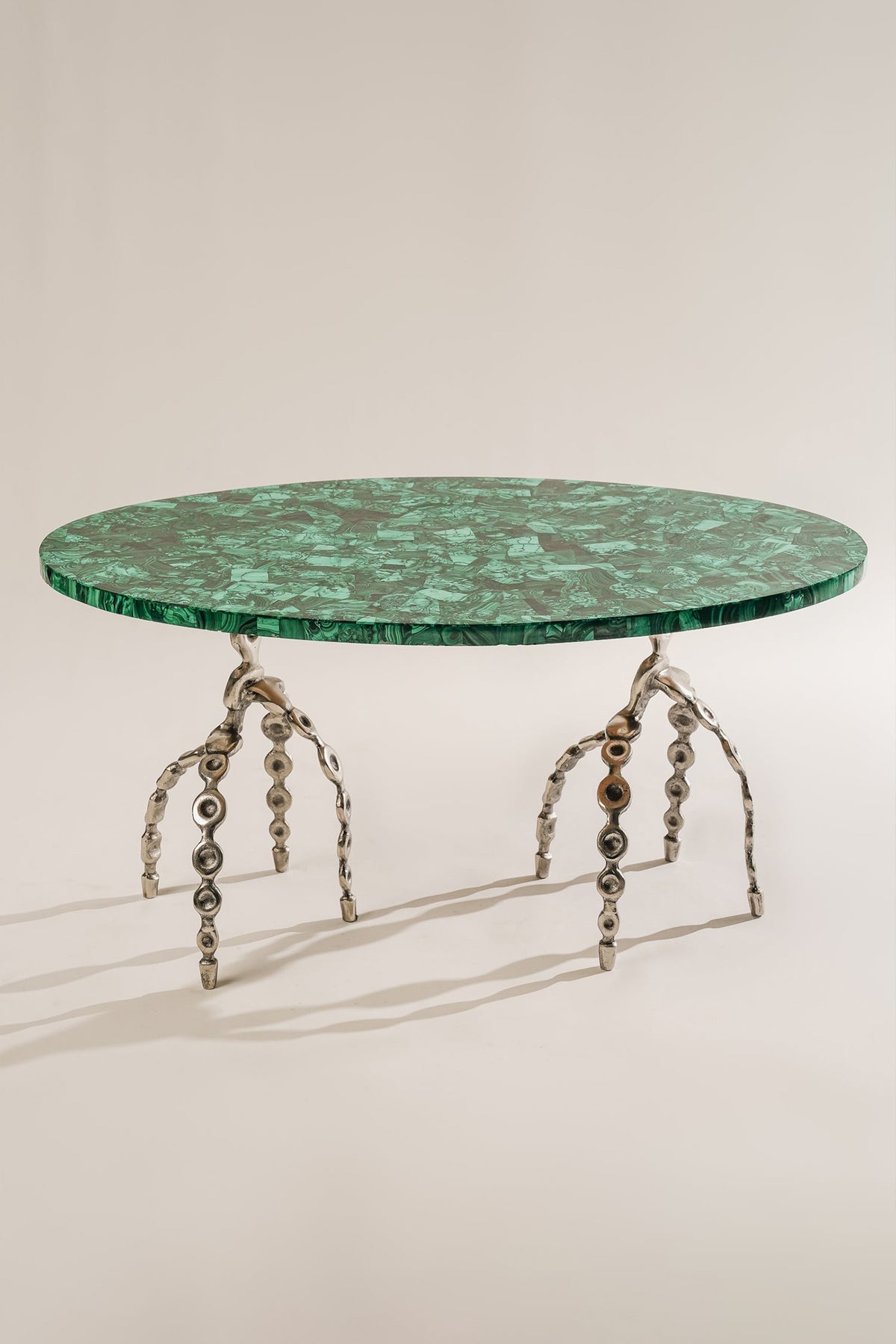 Aetheris Centre Metal Green Table