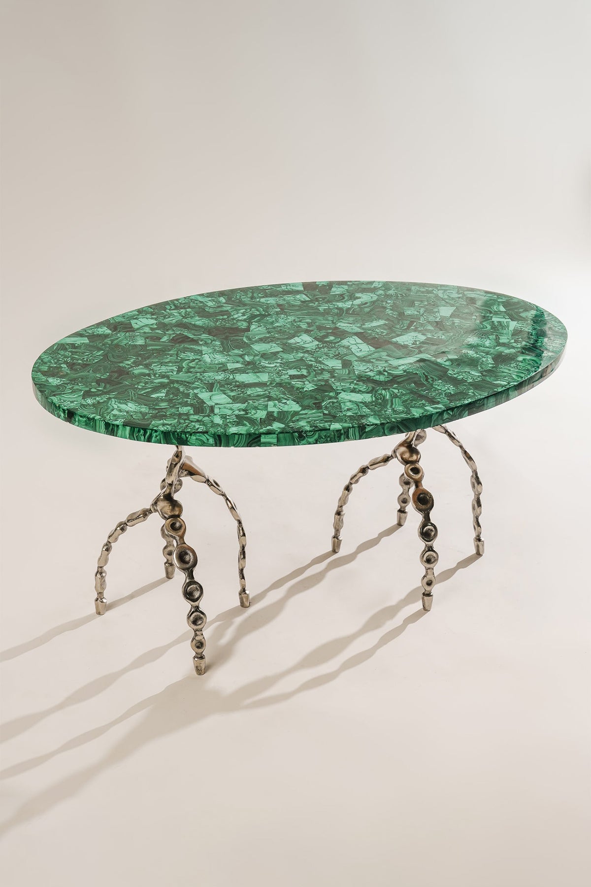 Aetheris Centre Metal Green Table