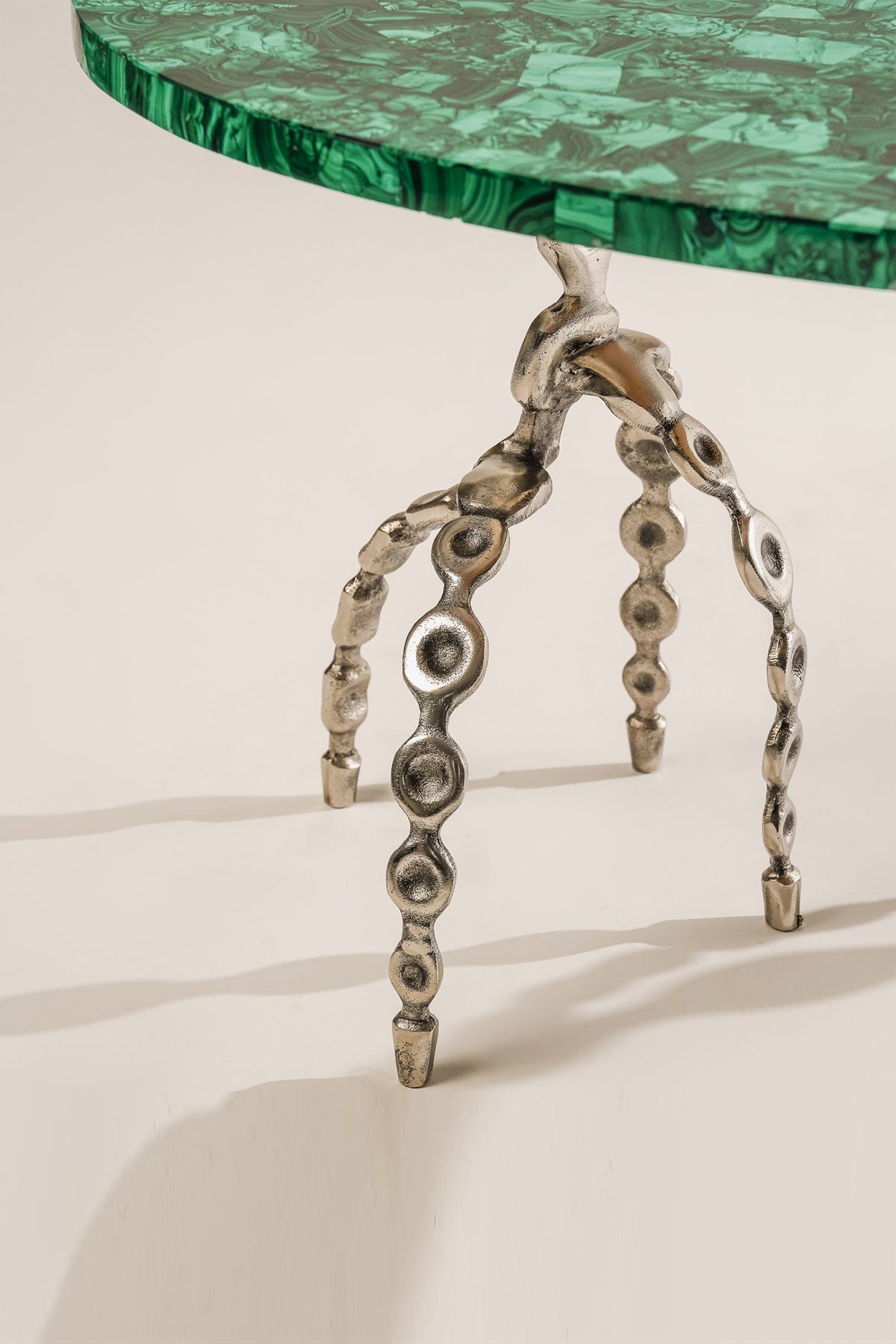 Aetheris Centre Metal Green Table