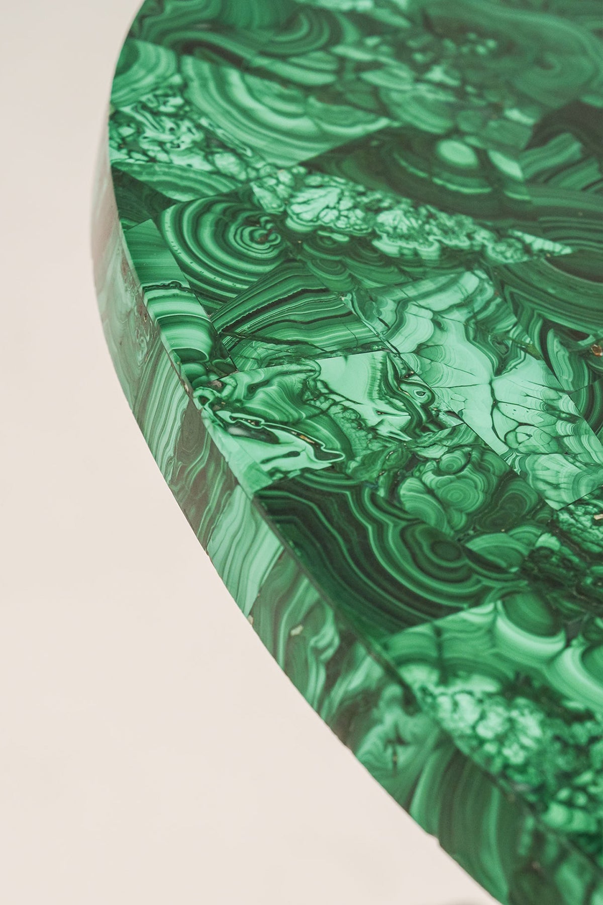 Aetheris Centre Metal Green Table
