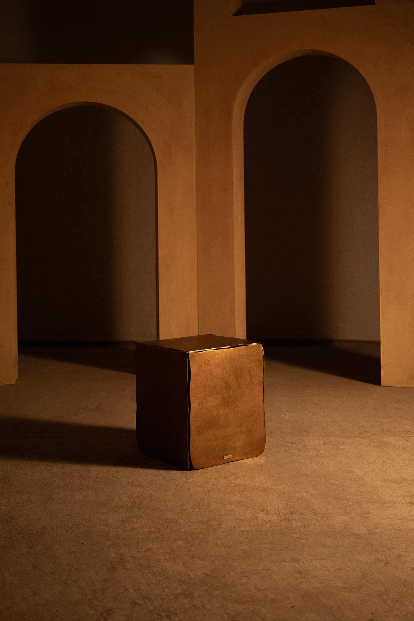 Slab accent table