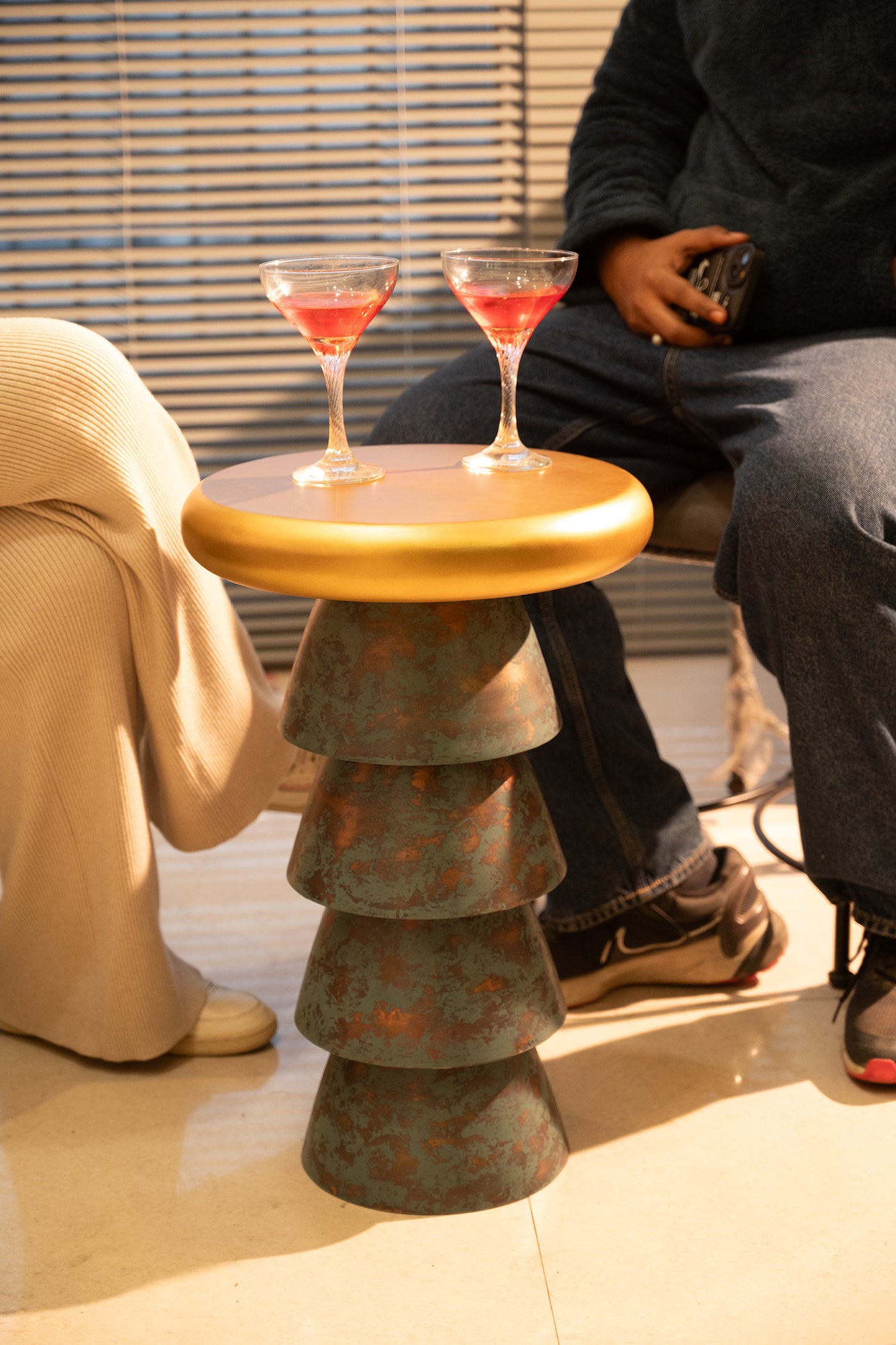 Bucket Drink Table