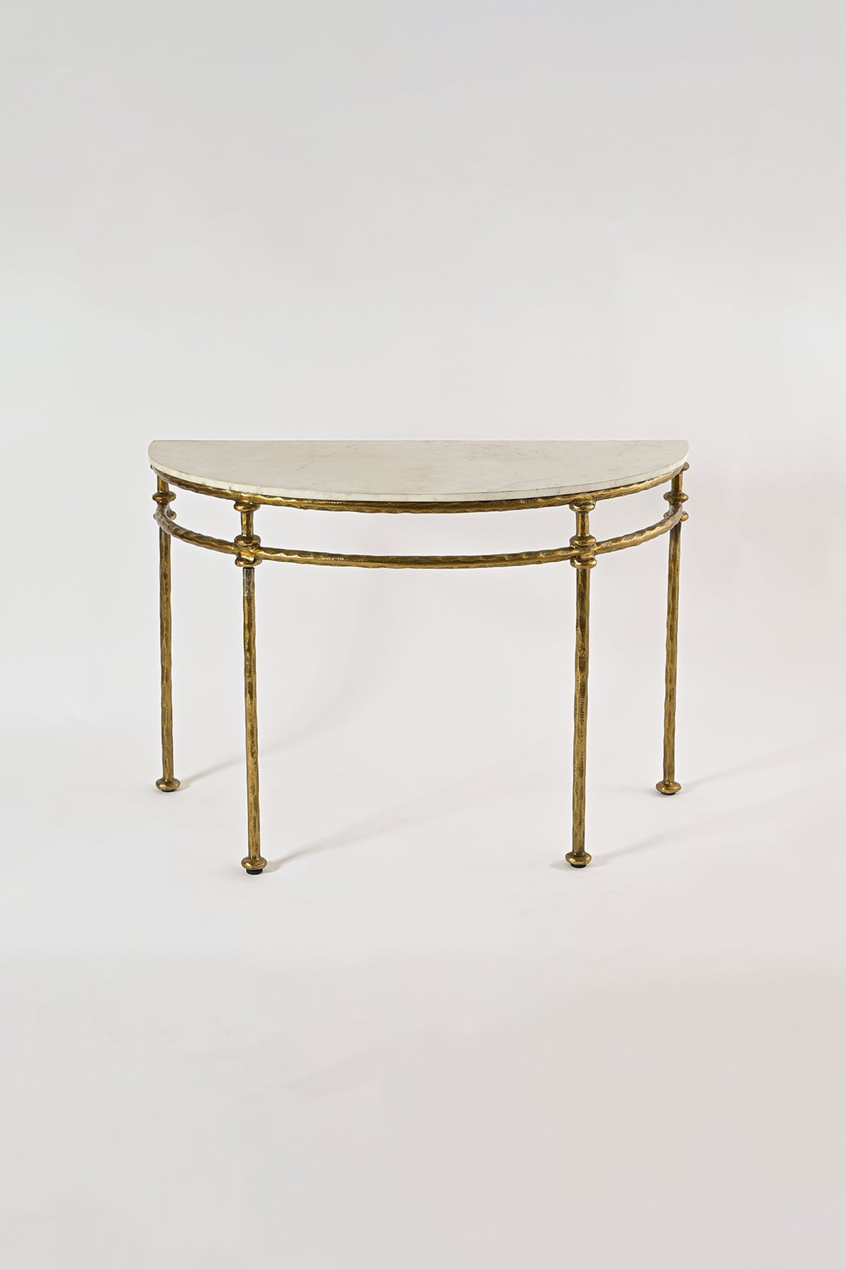 Jina Cast Aluminium Stand Gold Console Table