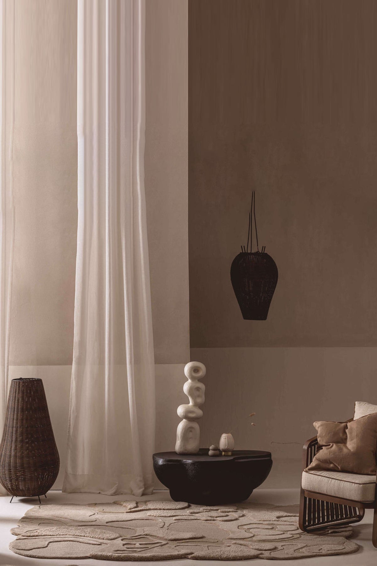Desert Stone 100% New Zealand wool Rug