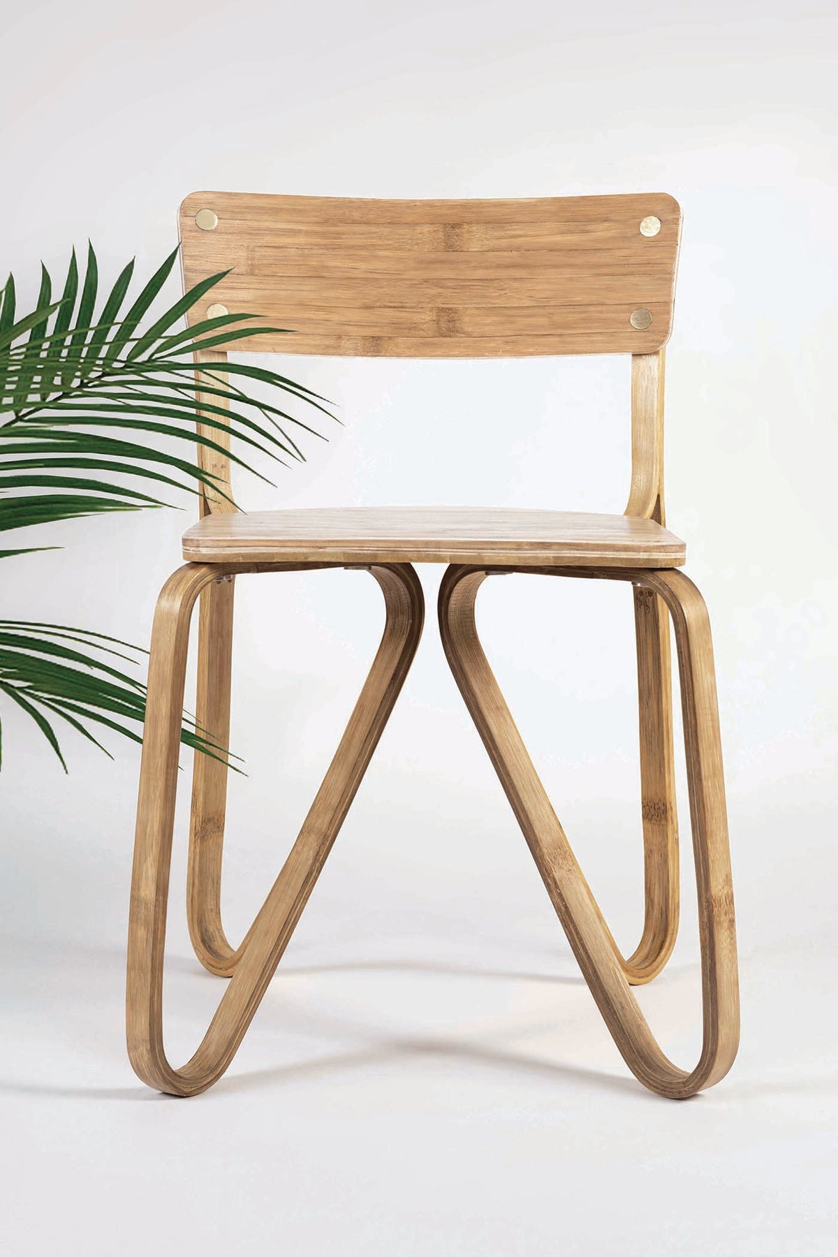 Mianzi Butterfly Bamboo Natural Chair