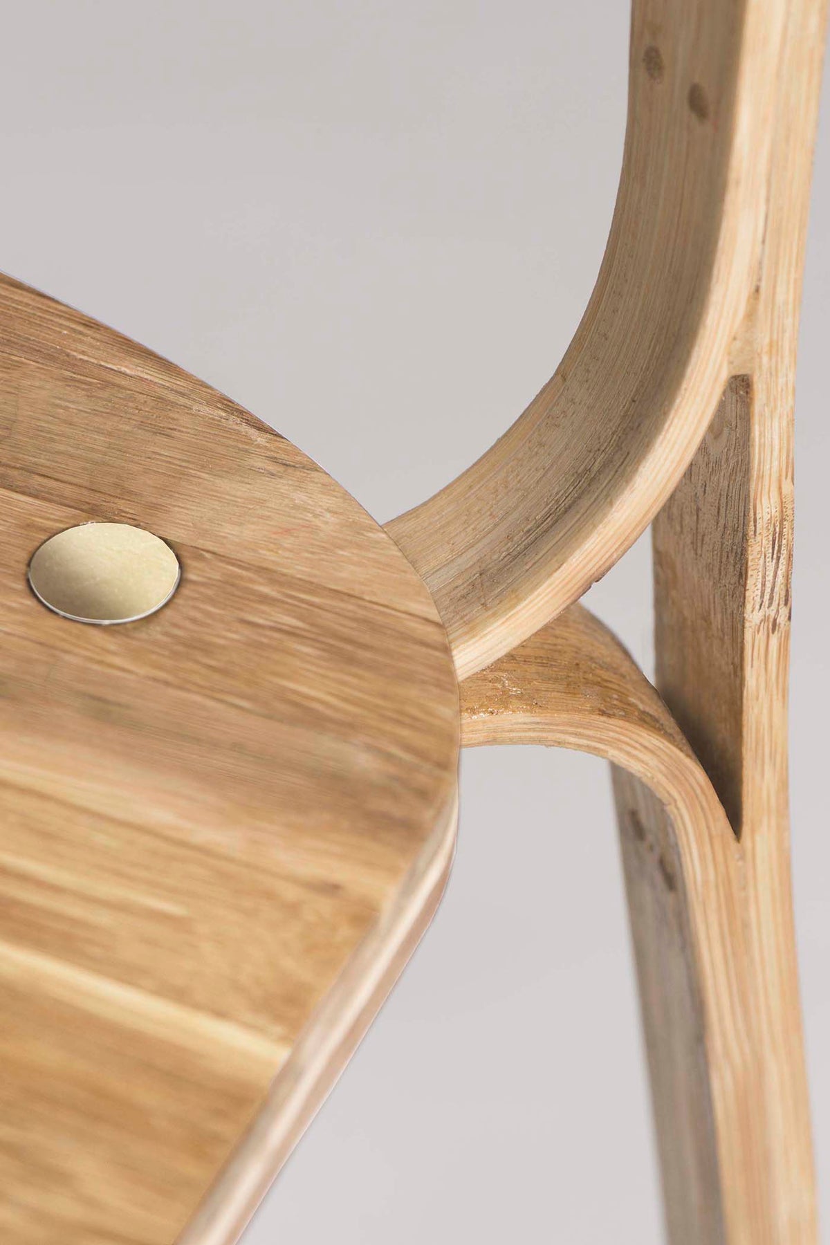 Mianzi Butterfly Bamboo Natural Chair