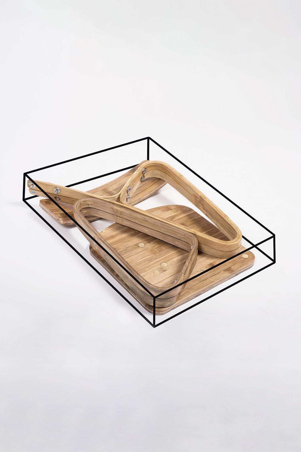 Mianzi Butterfly Bamboo Natural Chair