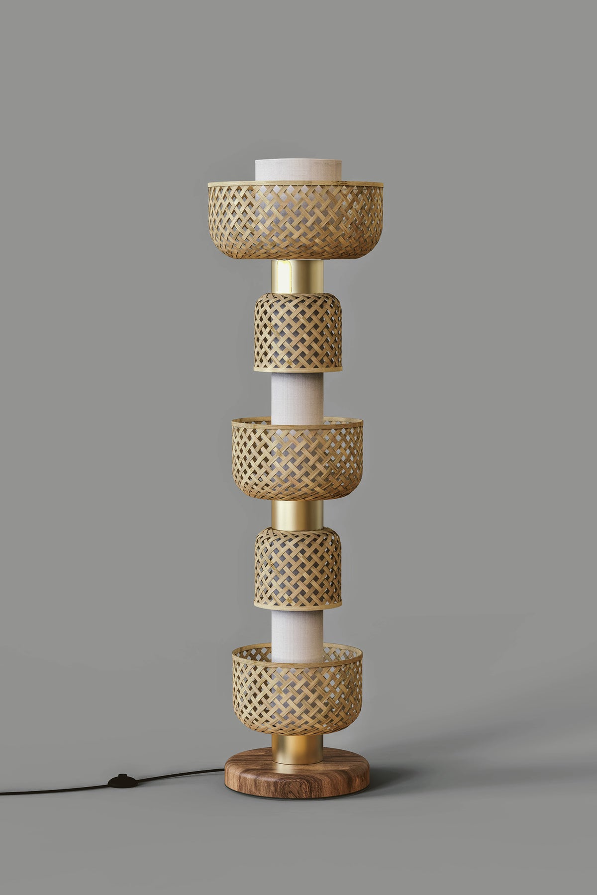 Mianzi Metamorphosis Floor Bamboo Natural Lamp ADBDB
