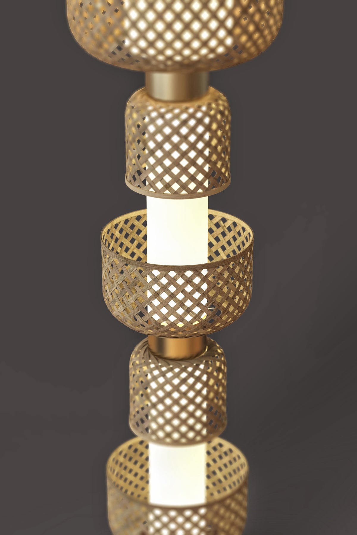 Mianzi Metamorphosis Floor Bamboo Natural Lamp ADBDB
