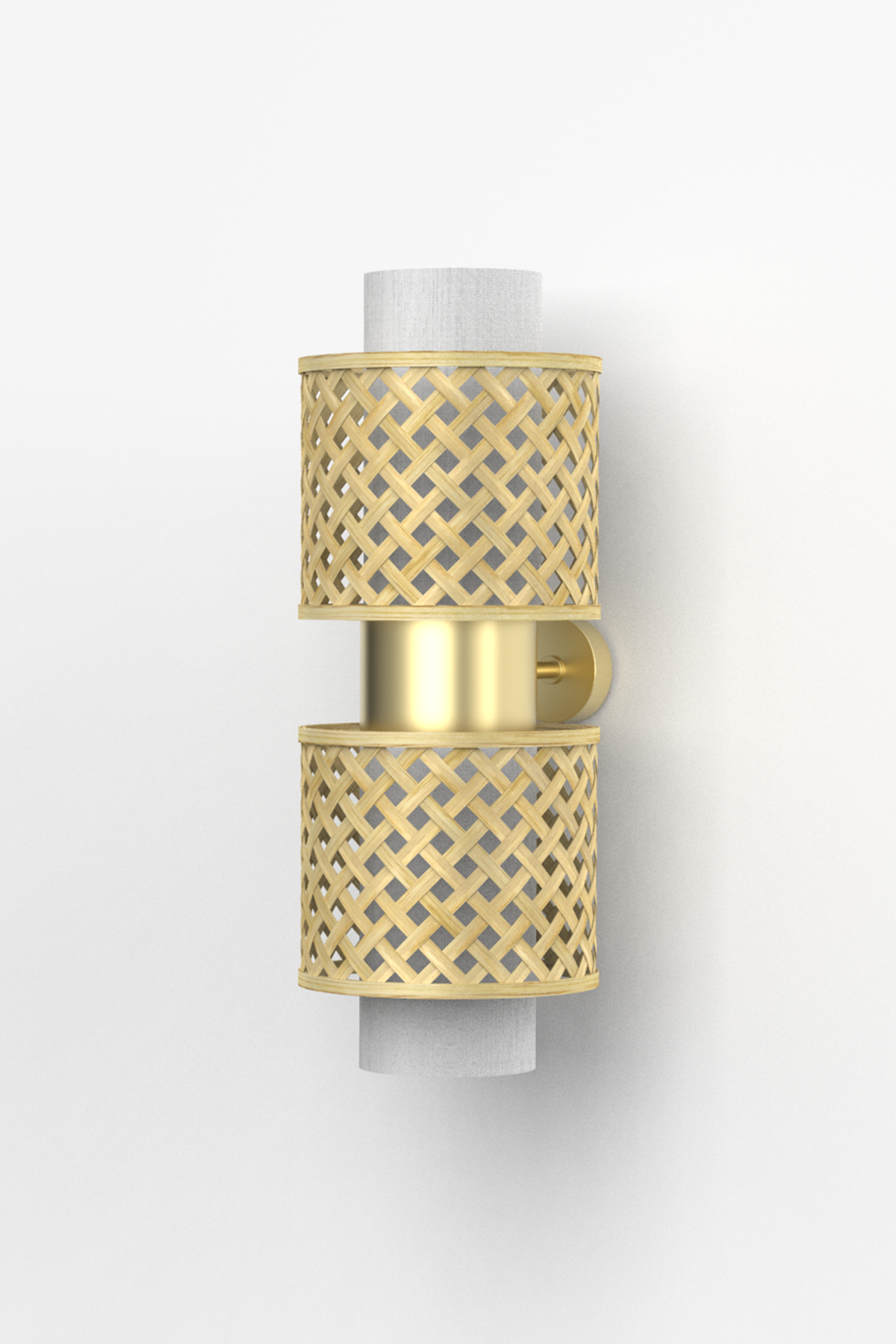 Mianzi Metamorphosis Bamboo Natural Wall Lamp HH