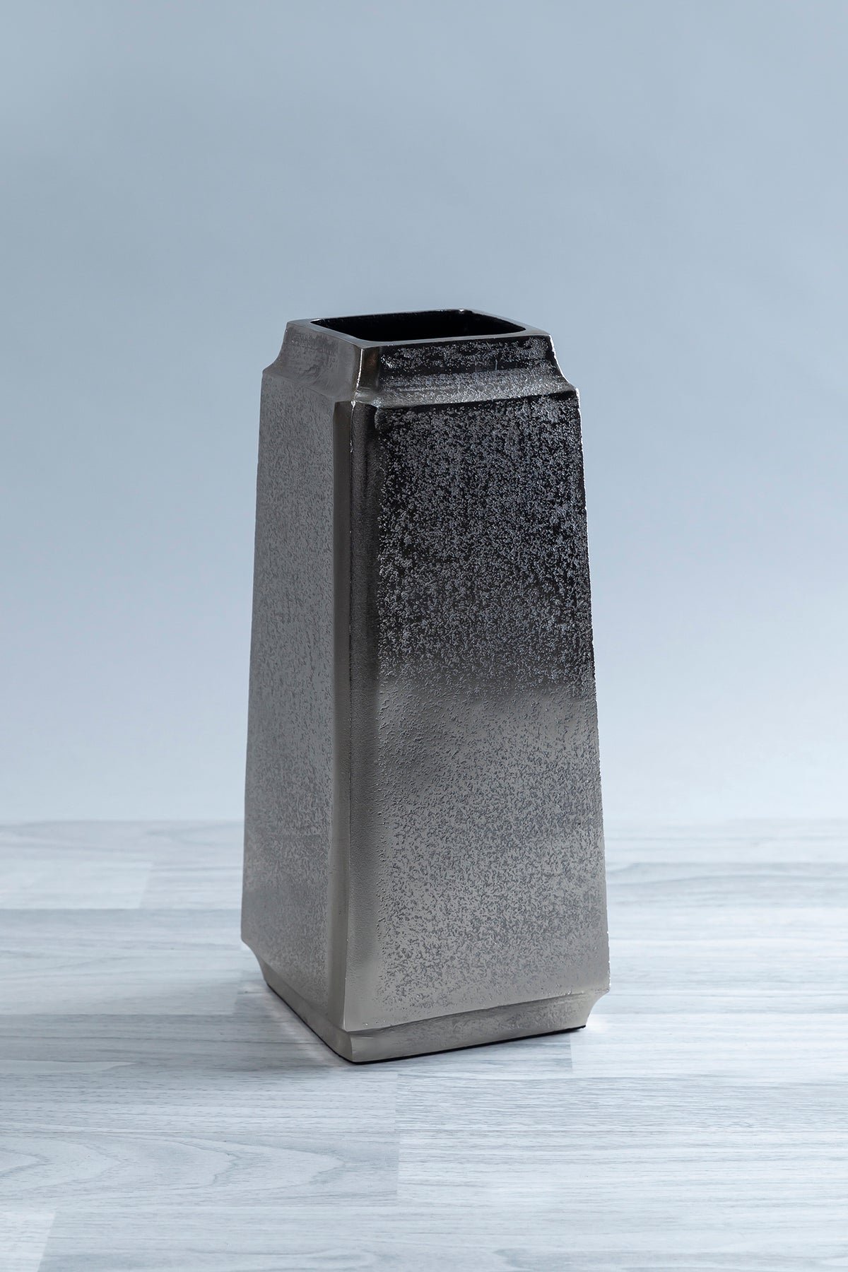 Hudson CAST ALUMINIUM Silver Vase