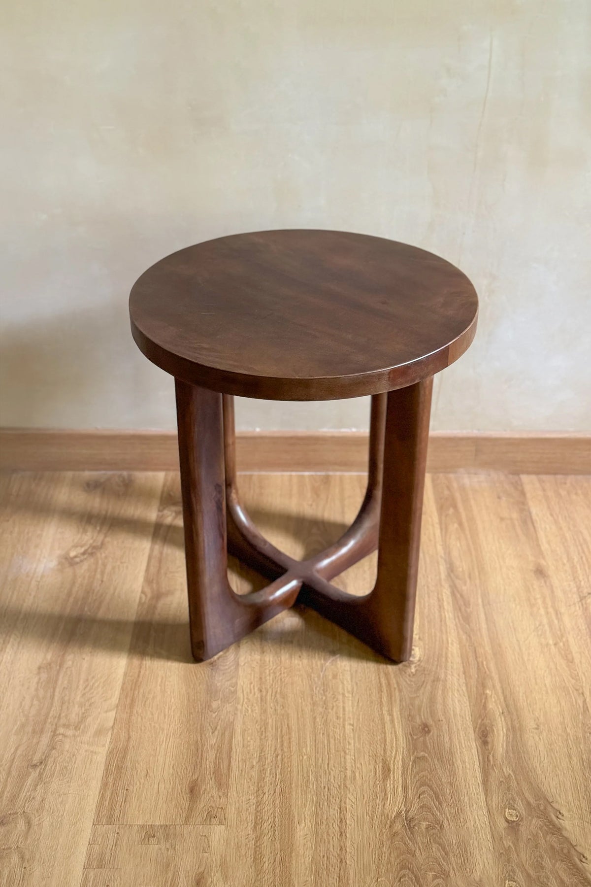 Jacques Mango Wood Teak Finish Night Stand