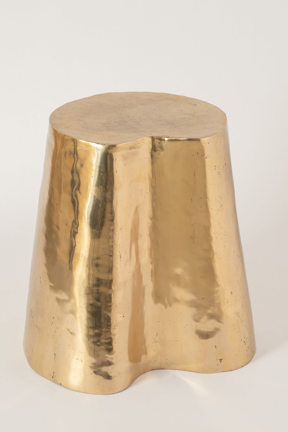 Kamya Side Brass Gold Table