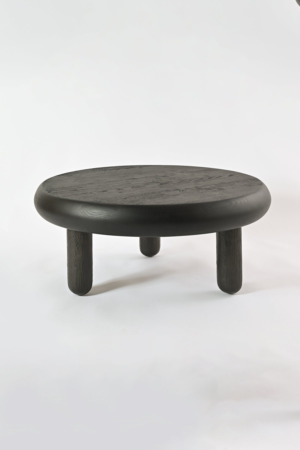 Manjari Coffee Cast Aluminium Legs Black Table