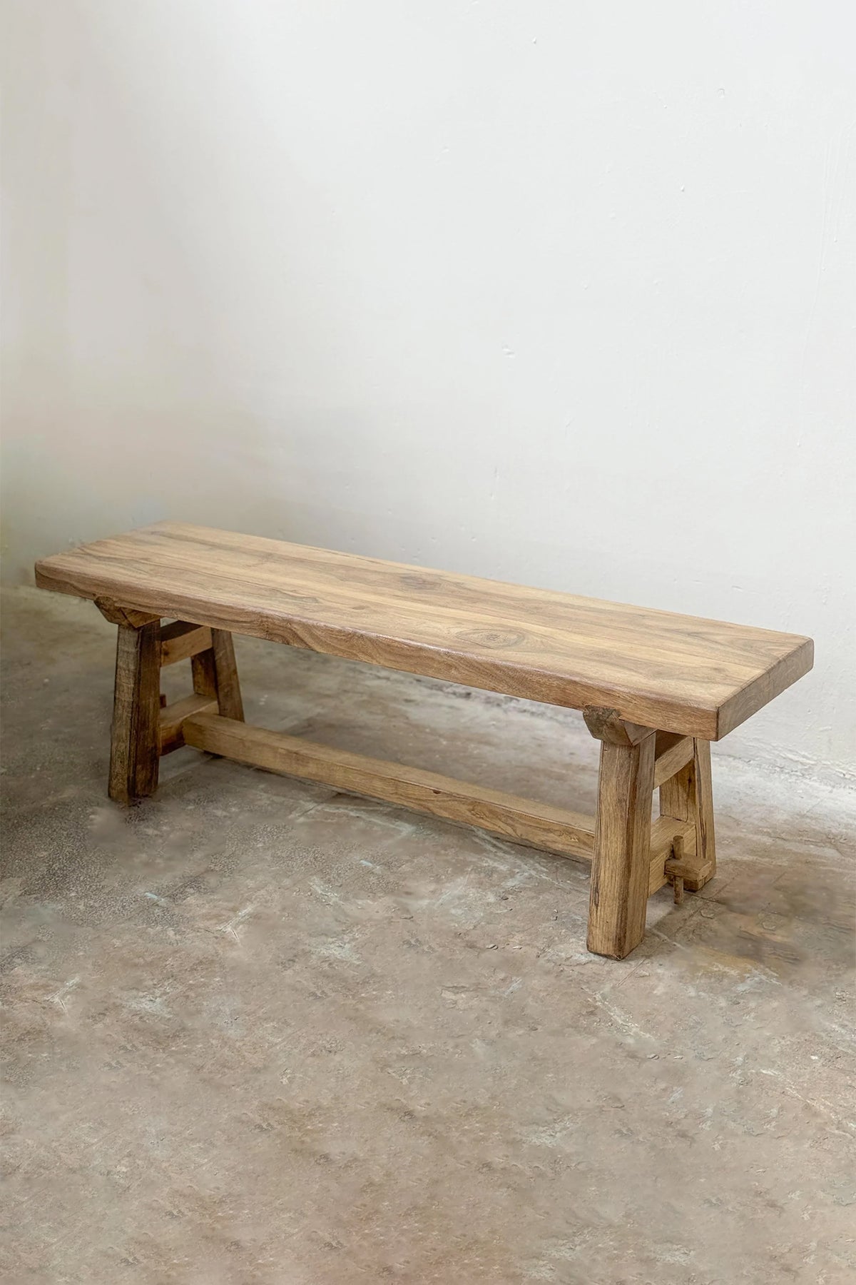 Marcel Reclaimed Saalwood Bleach Finish Bench