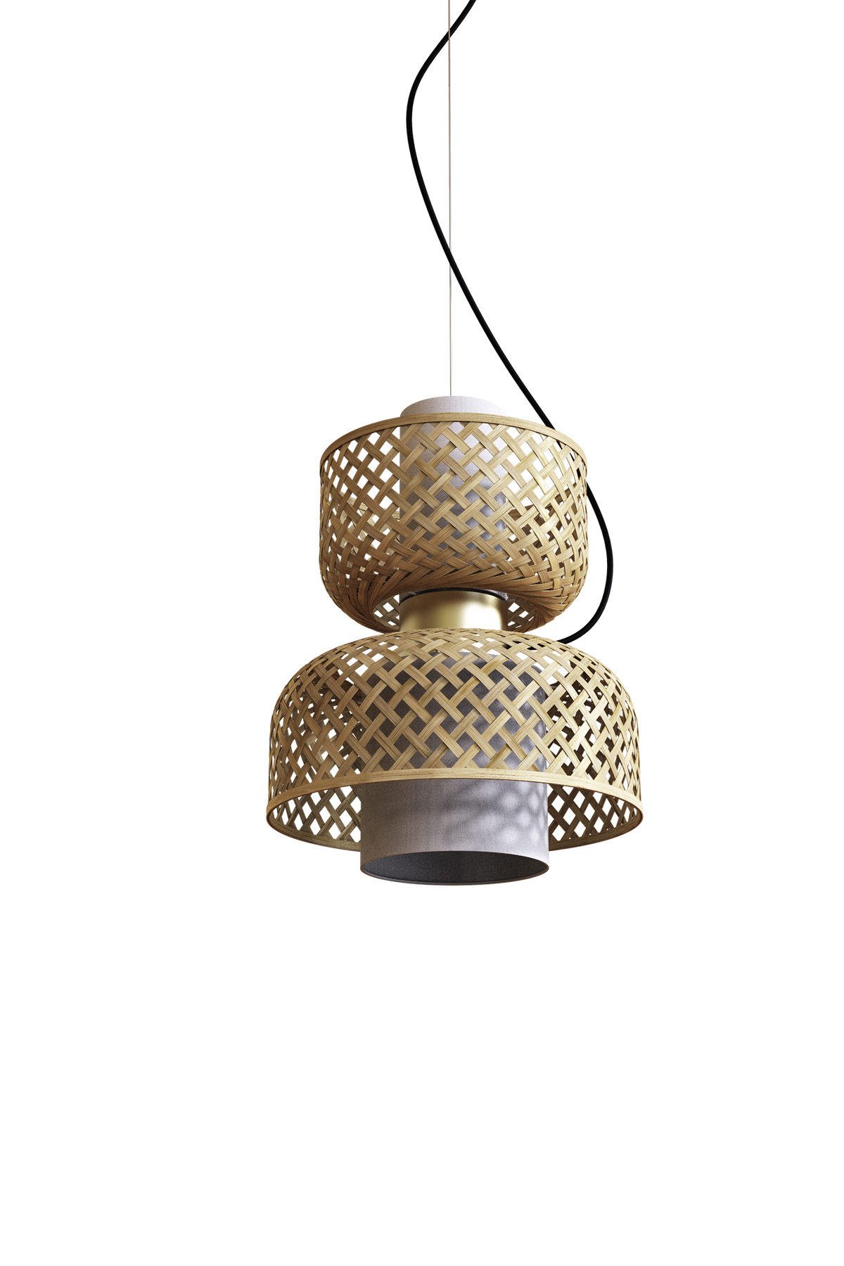Mianzi Metamorphosis Pendant Bamboo Natural Lamp H-007BA